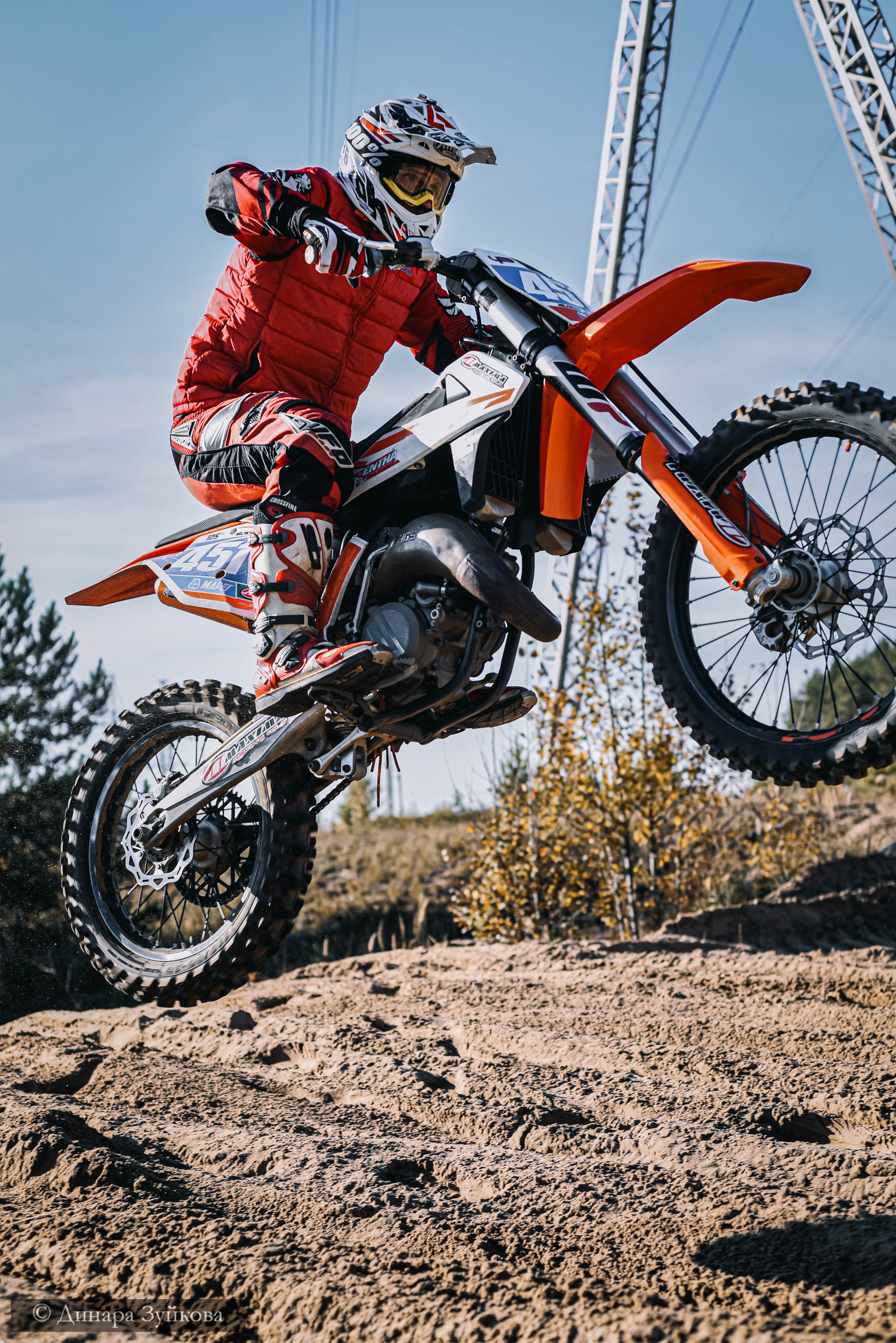 Тренировка по мотокроссу. Мотофотограф в Нижнем Новгороде Динара Зуйкова