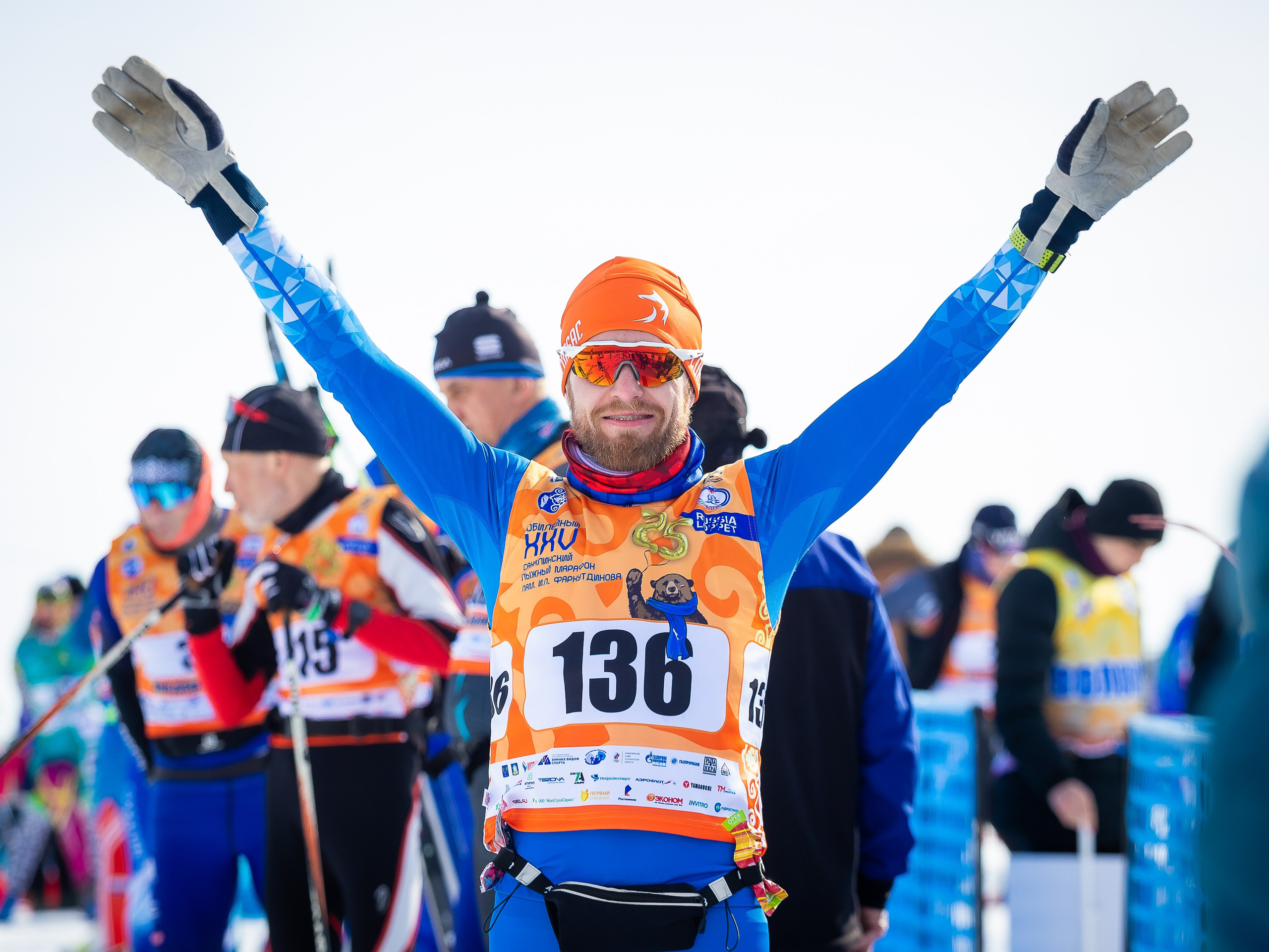 25 лыжный марафон им. Фархутдинова. Инга Кузьминская ТОП-фотограф г. Корсаков