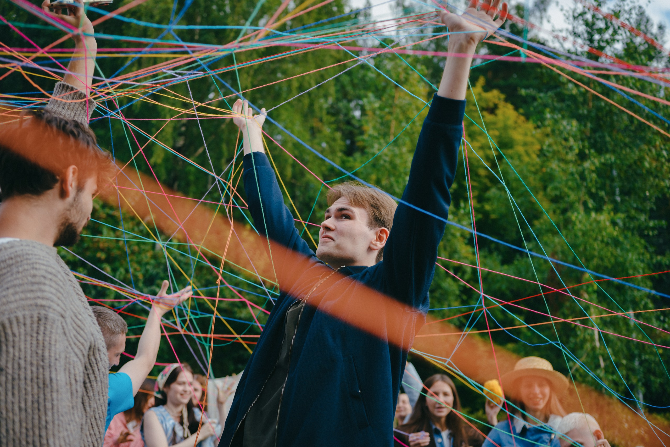 Корпоратив летом под открытым небом. Komonev