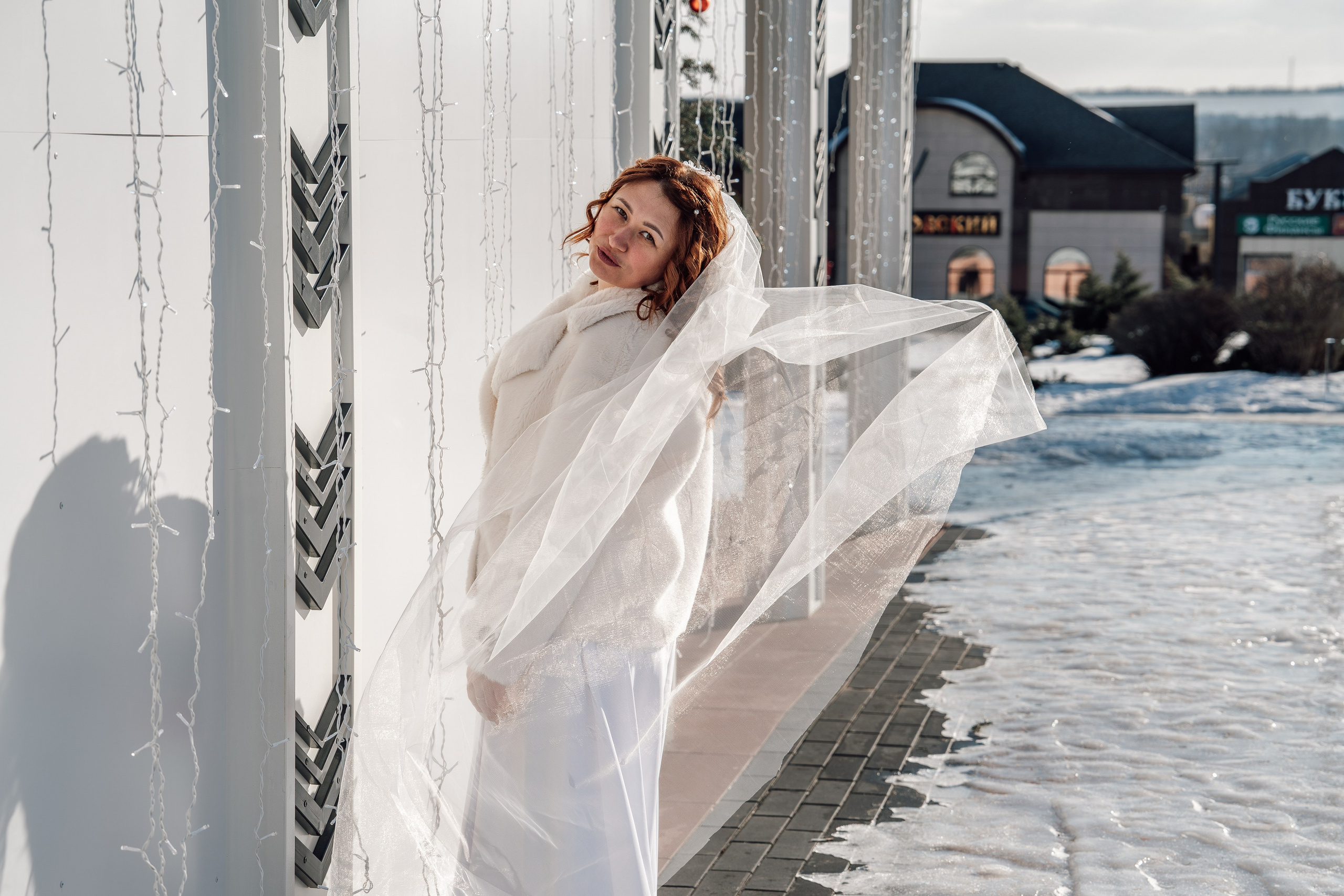 Зимняя свадьба Алексея и Марины. Фотограф Юлия Паськова, город Бирюч