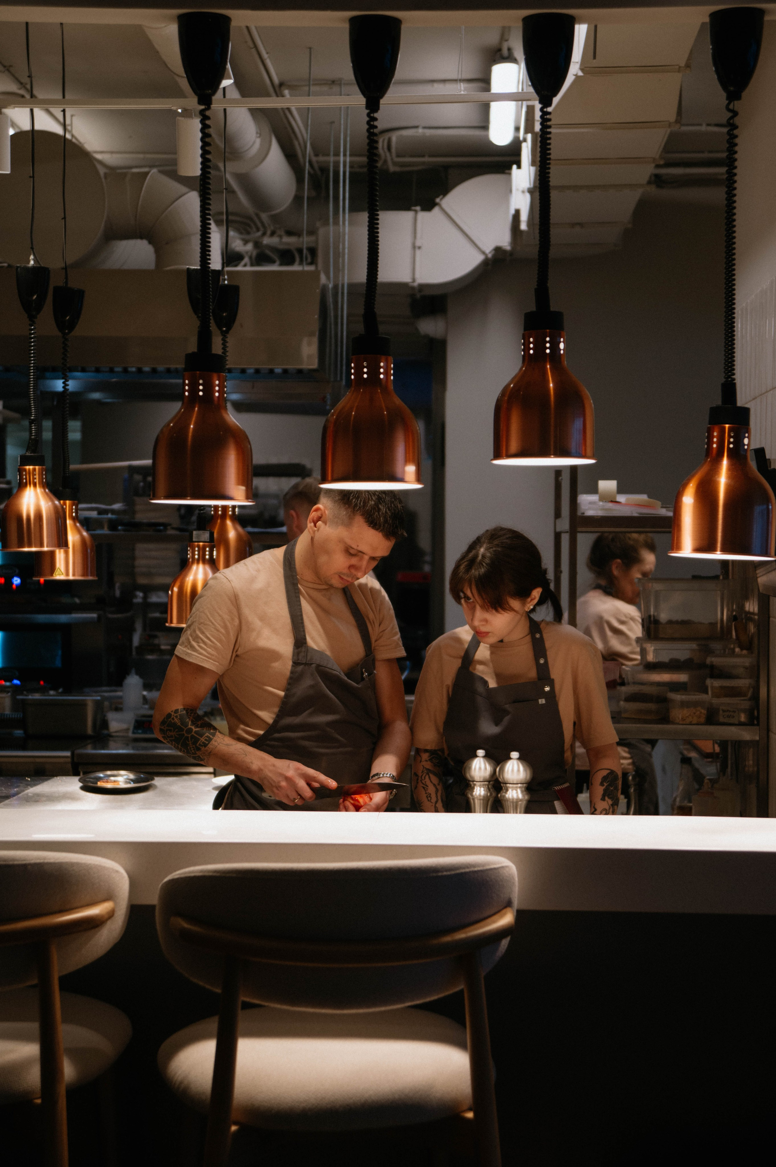 Контентная фотосессия для ресторана La Volte. Ксения Glossa. Портретный и репортажный фотограф в Самаре