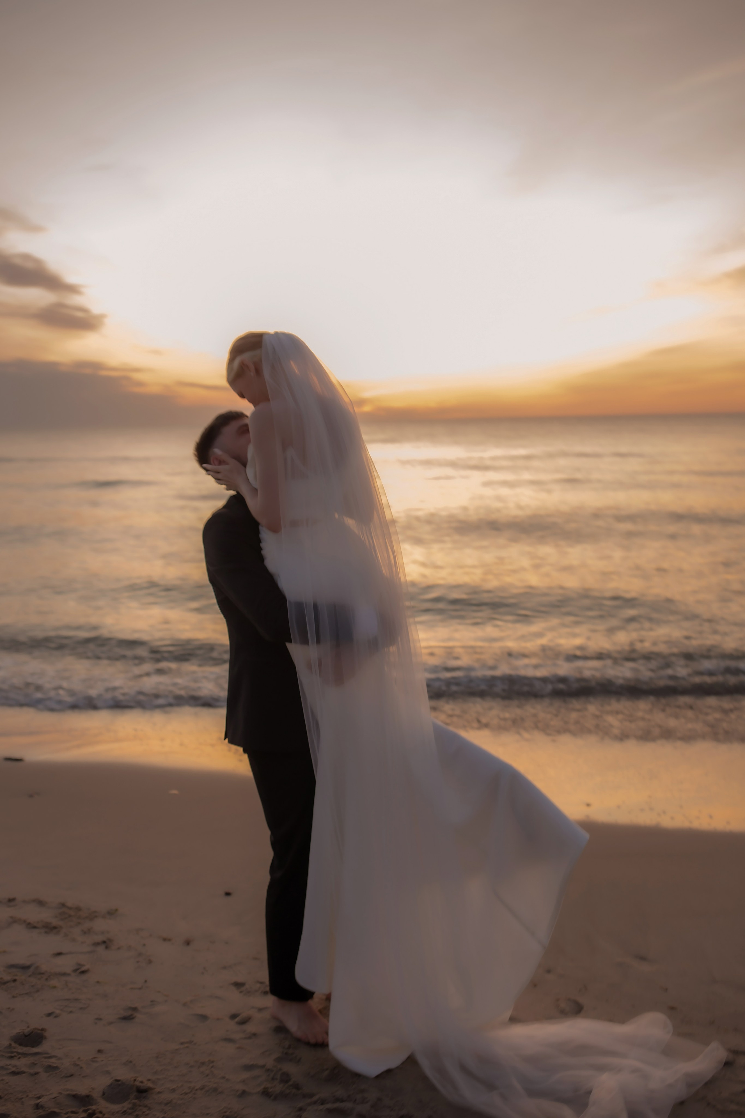 Александра и Влад. На закате. Фотограф в Калининграде Решетникова Алина