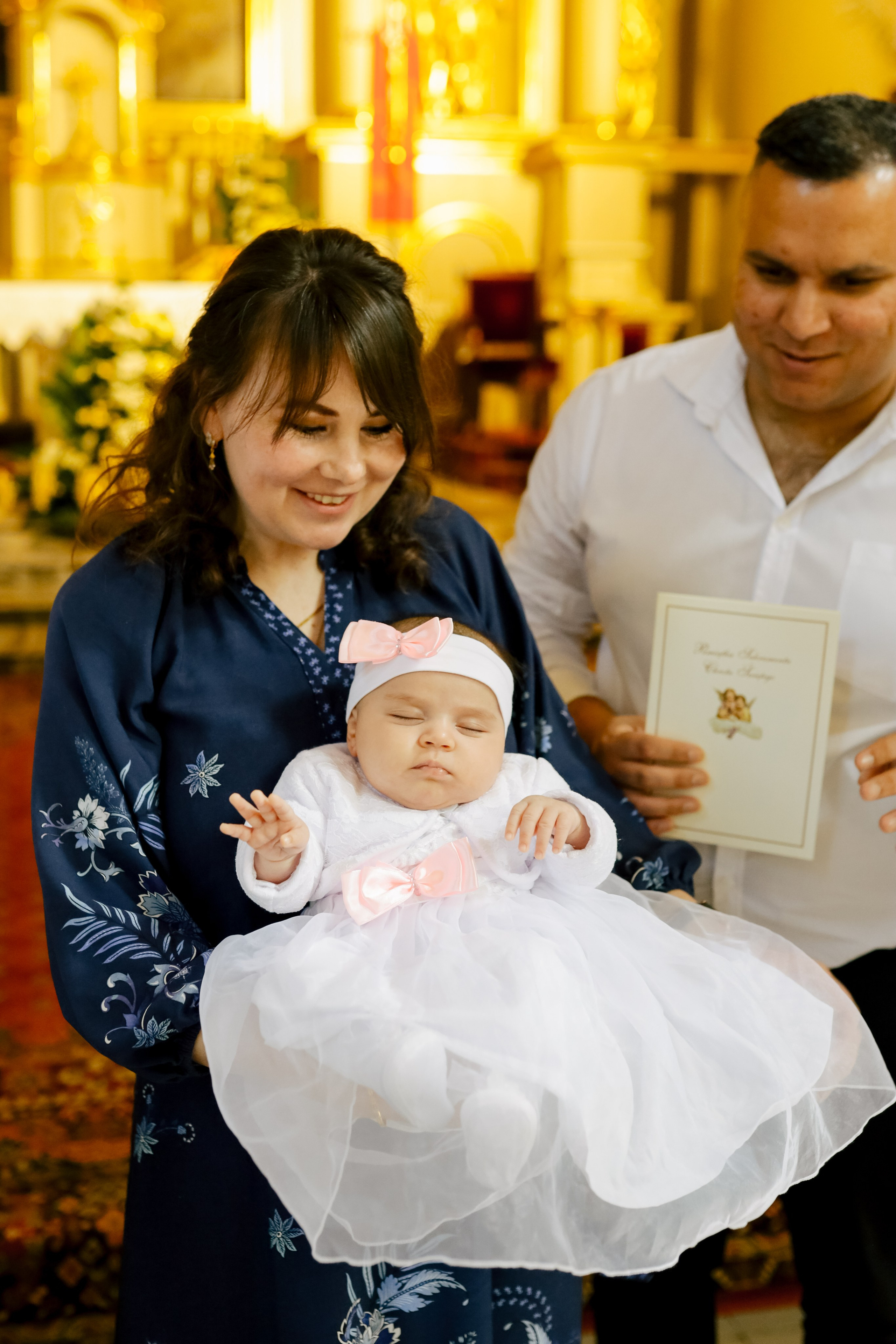 Крещение Вероники. Свадебный и семейный фотограф в Варшаве
