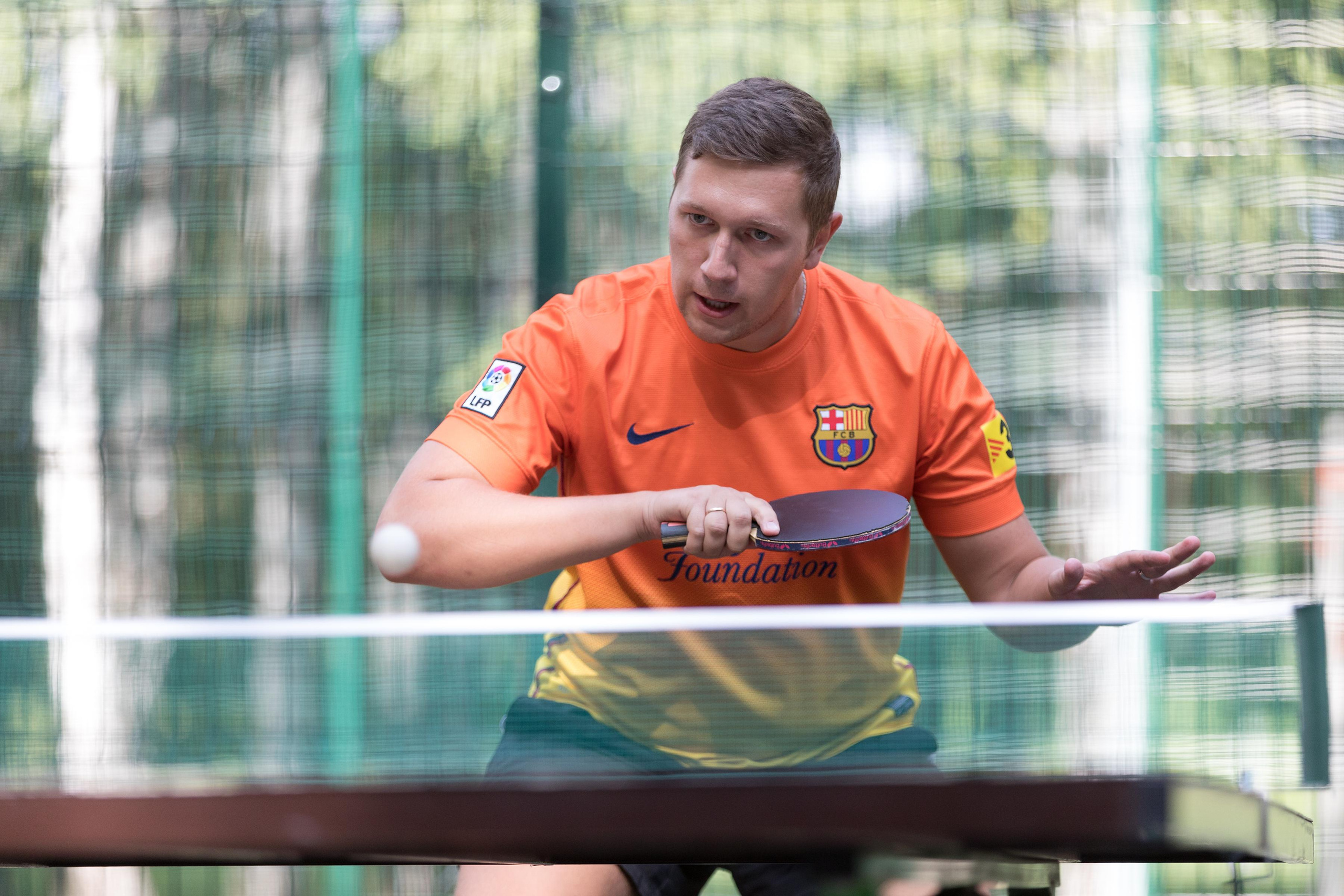 НАСТОЛЬНЫЙ ТЕННИС. Фотограф Анна Зиновьева