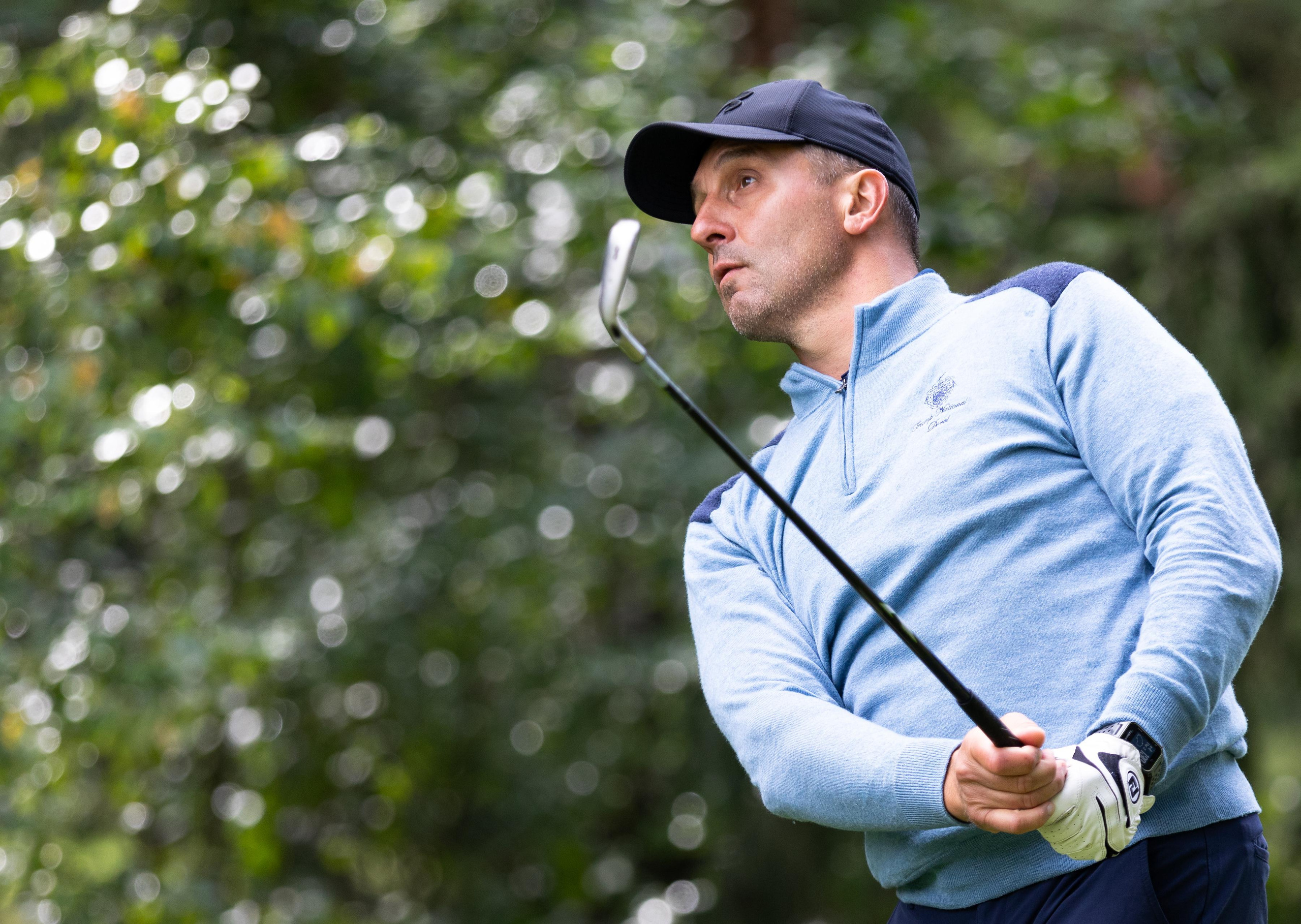 спортивный фотограф Анна Зиновьева снимает гольф