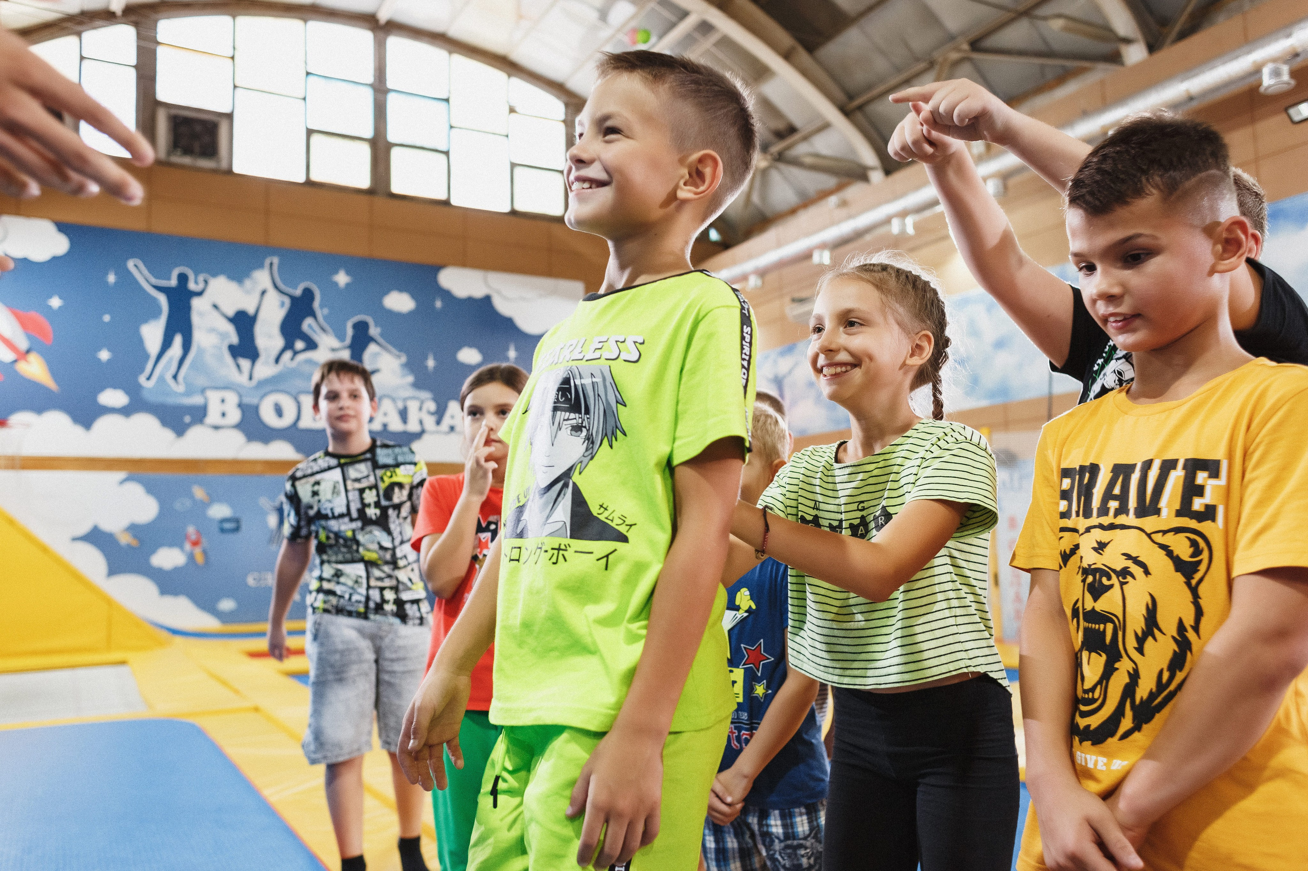 Веселые моменты: День рождения Даниила в 'В облака' Таганрога. Свадебный и семейный фотограф в Таганроге Бакарюк Антон