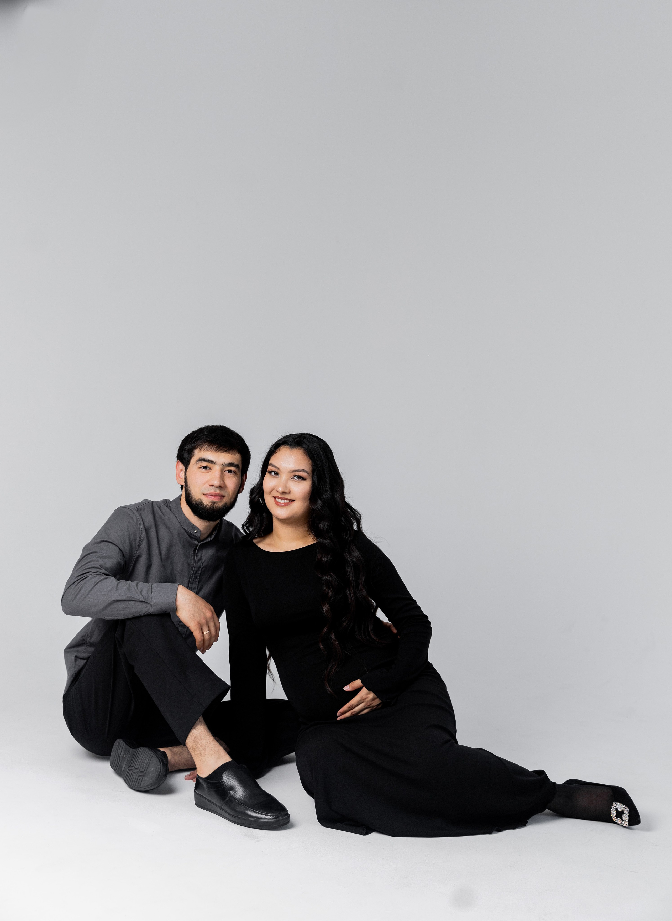 Жубаныш и Аружан (беременность)