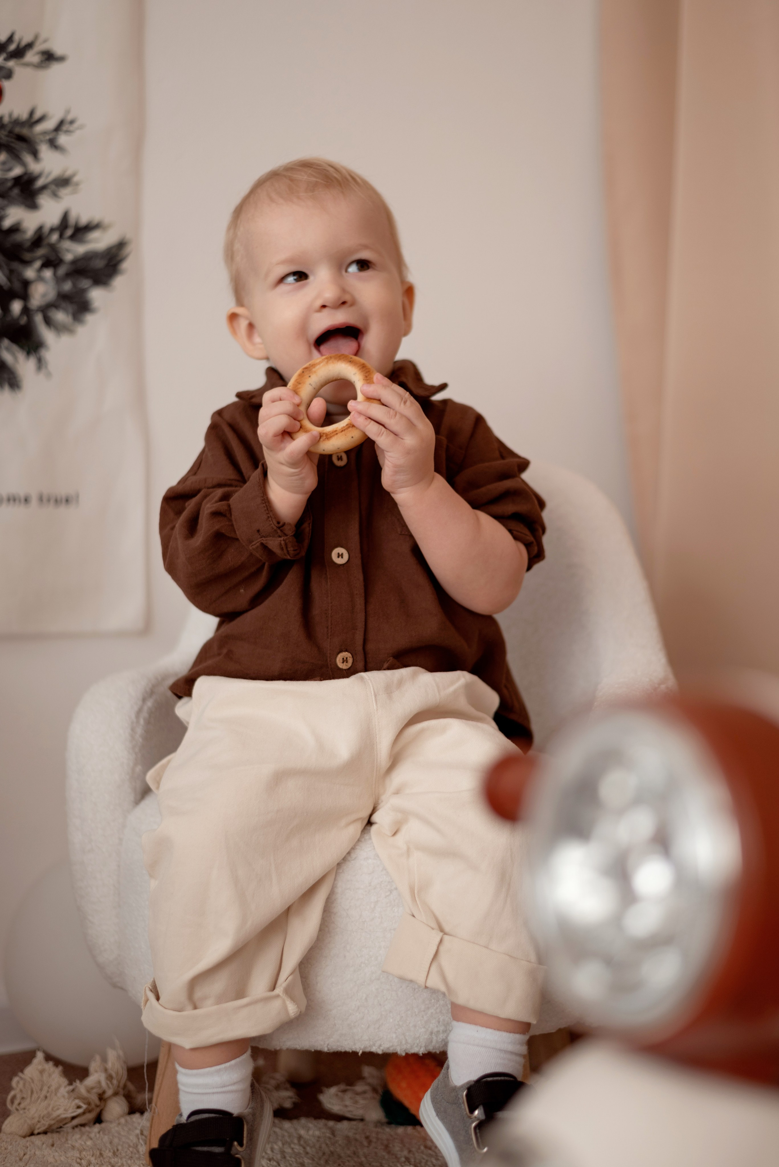 Саша и Катя в студии «Вдохновение»