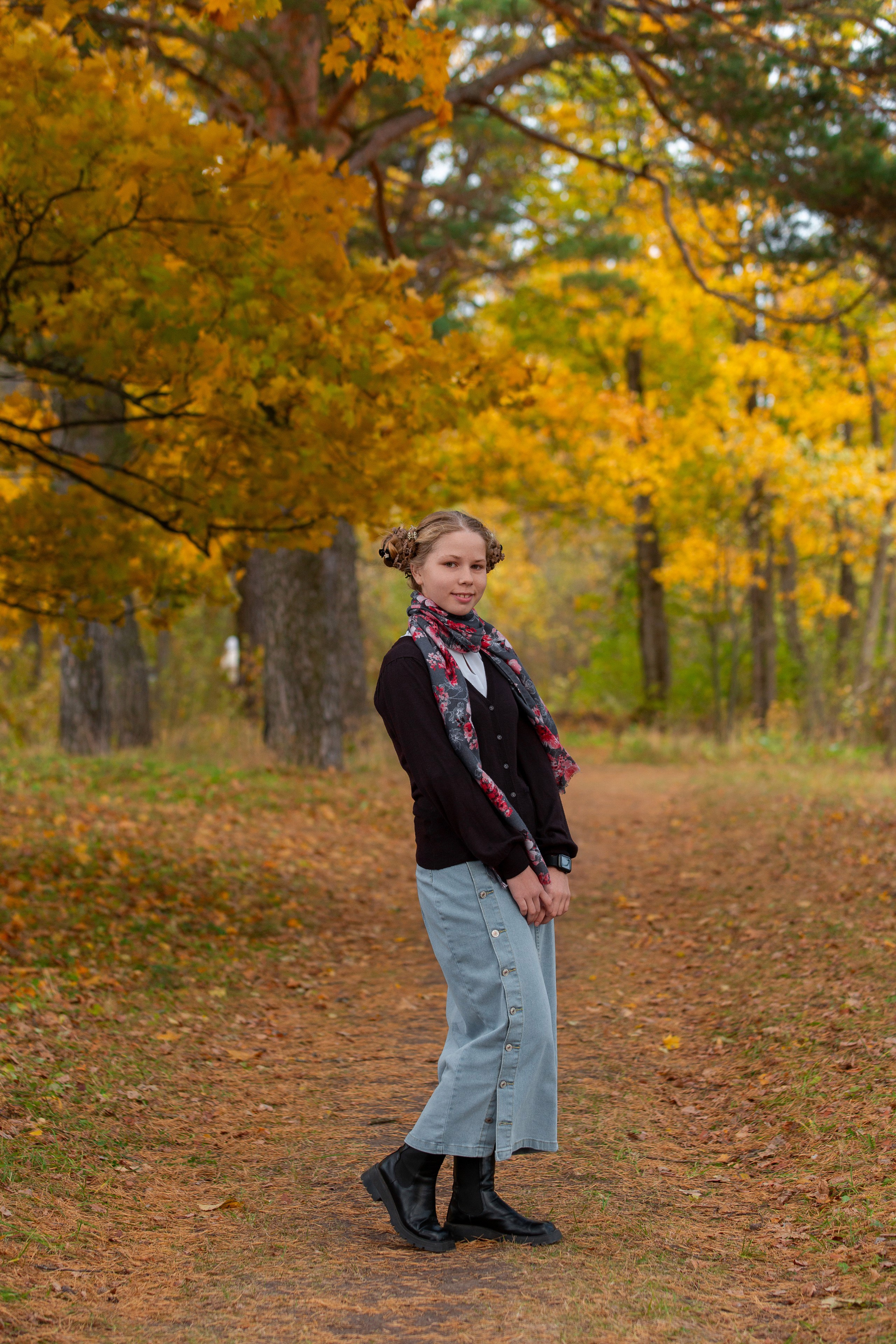 «Усадьба Шеншеных» Осенняя фотосессия для 9 класса. Профессиональный фотограф в Мценске и Орловской области
