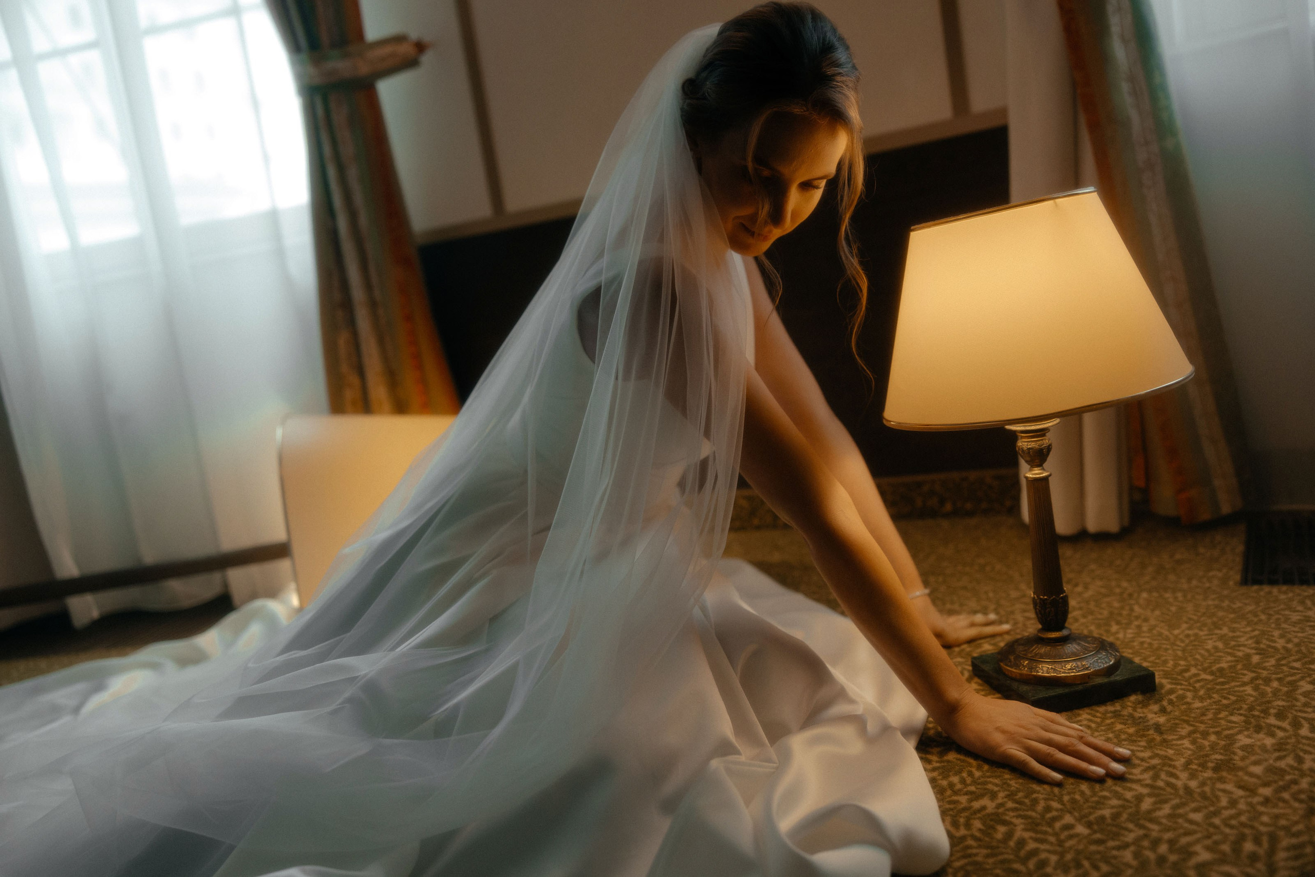 Утром...... Свадебный фотограф в Москве