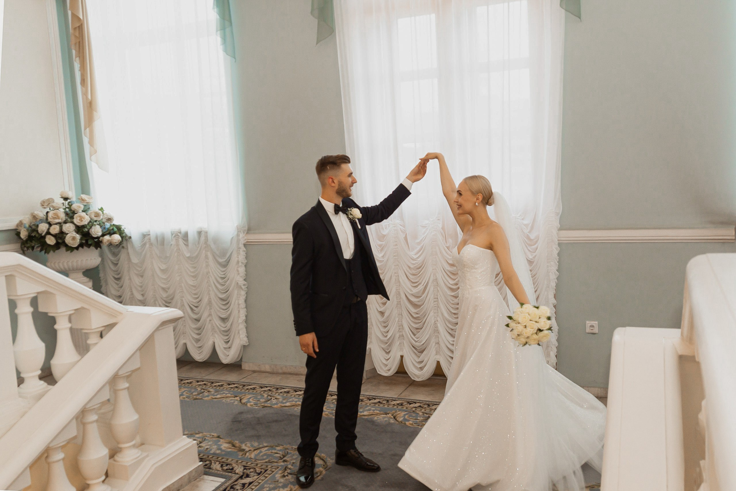 Свадебная регистрация молодожёнов Санкт-Петербург