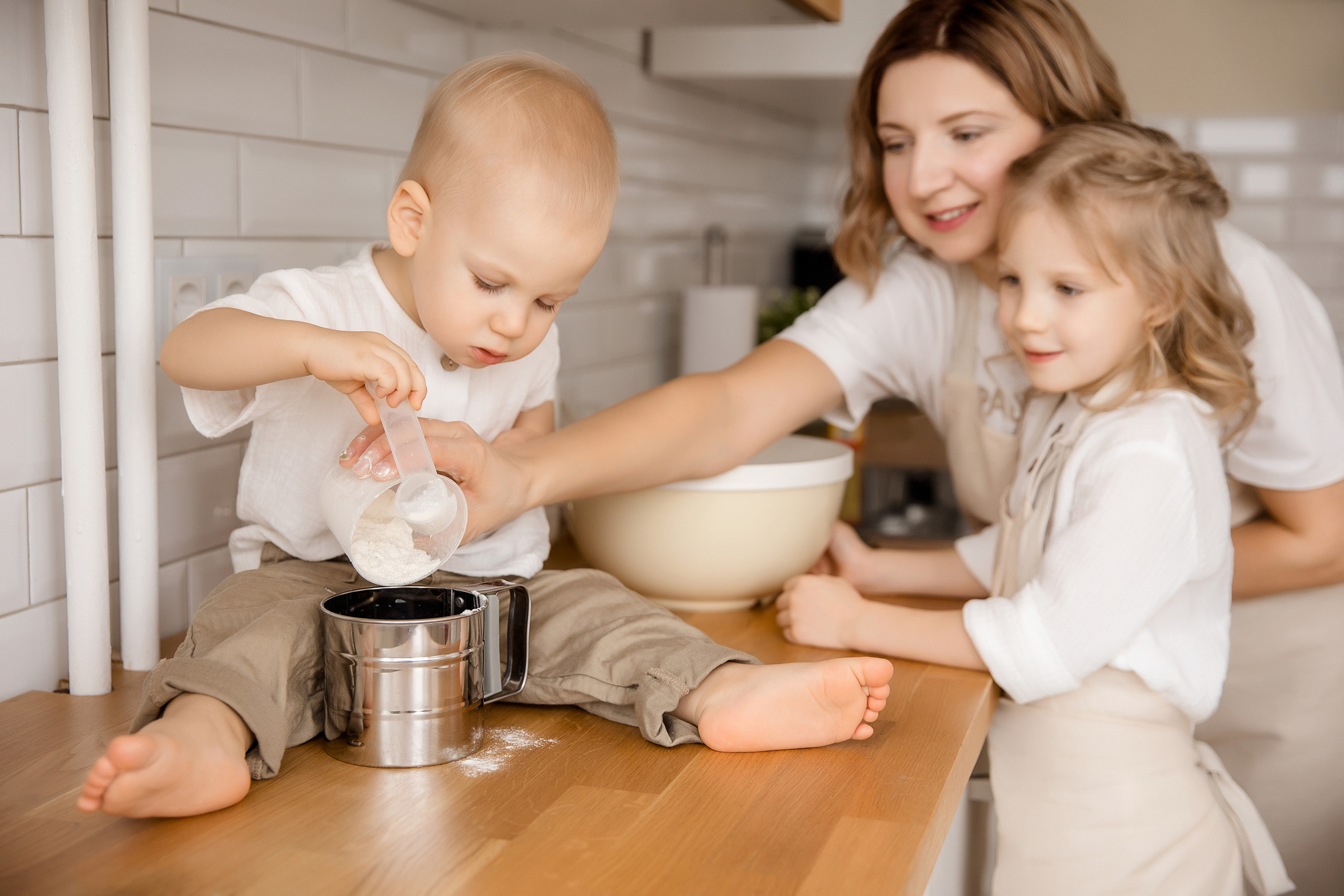 Домашние фотосессии. Семейный и детский фотограф в Москве Вера Ускова
