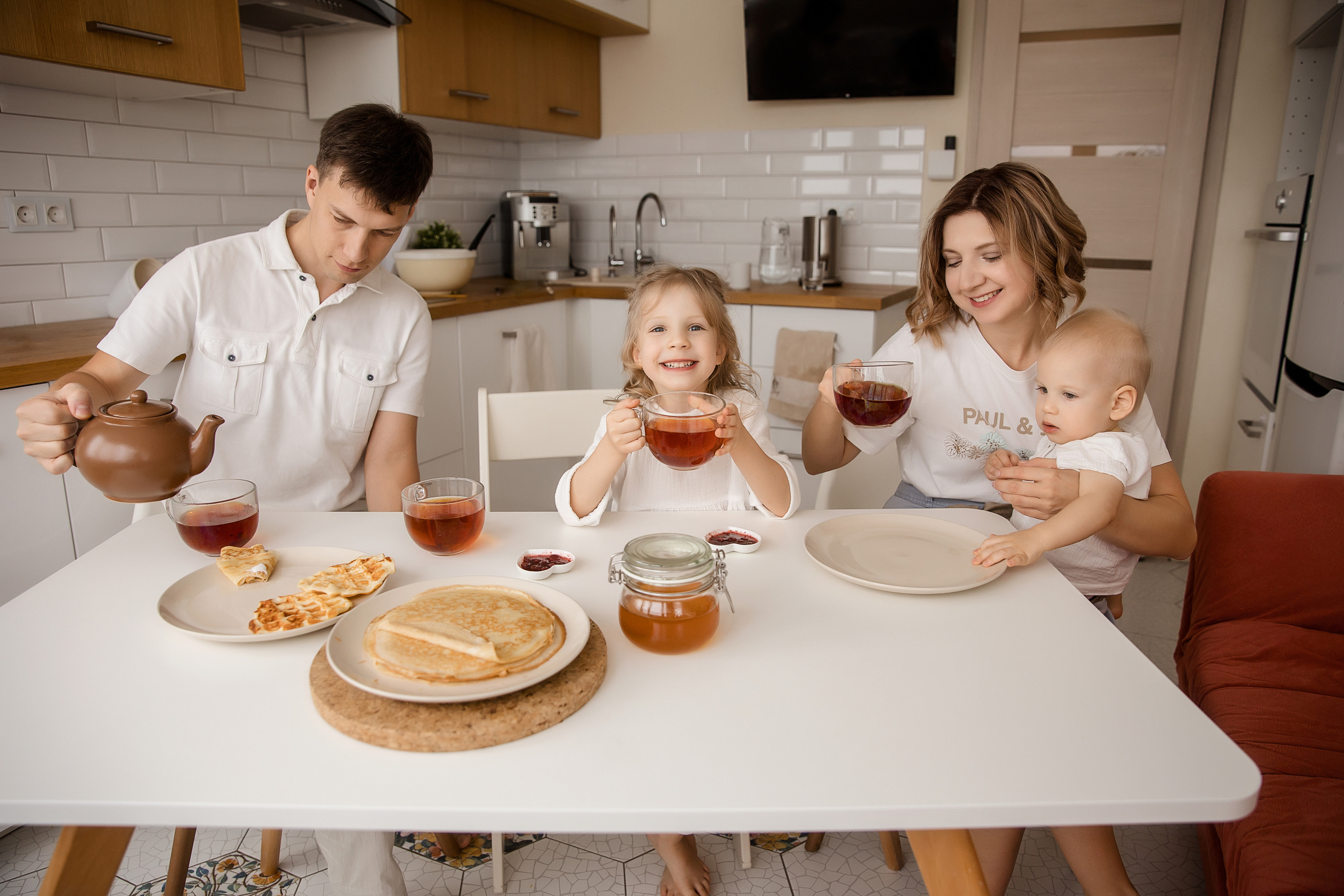 Домашние фотосессии. Семейный и детский фотограф в Москве Вера Ускова
