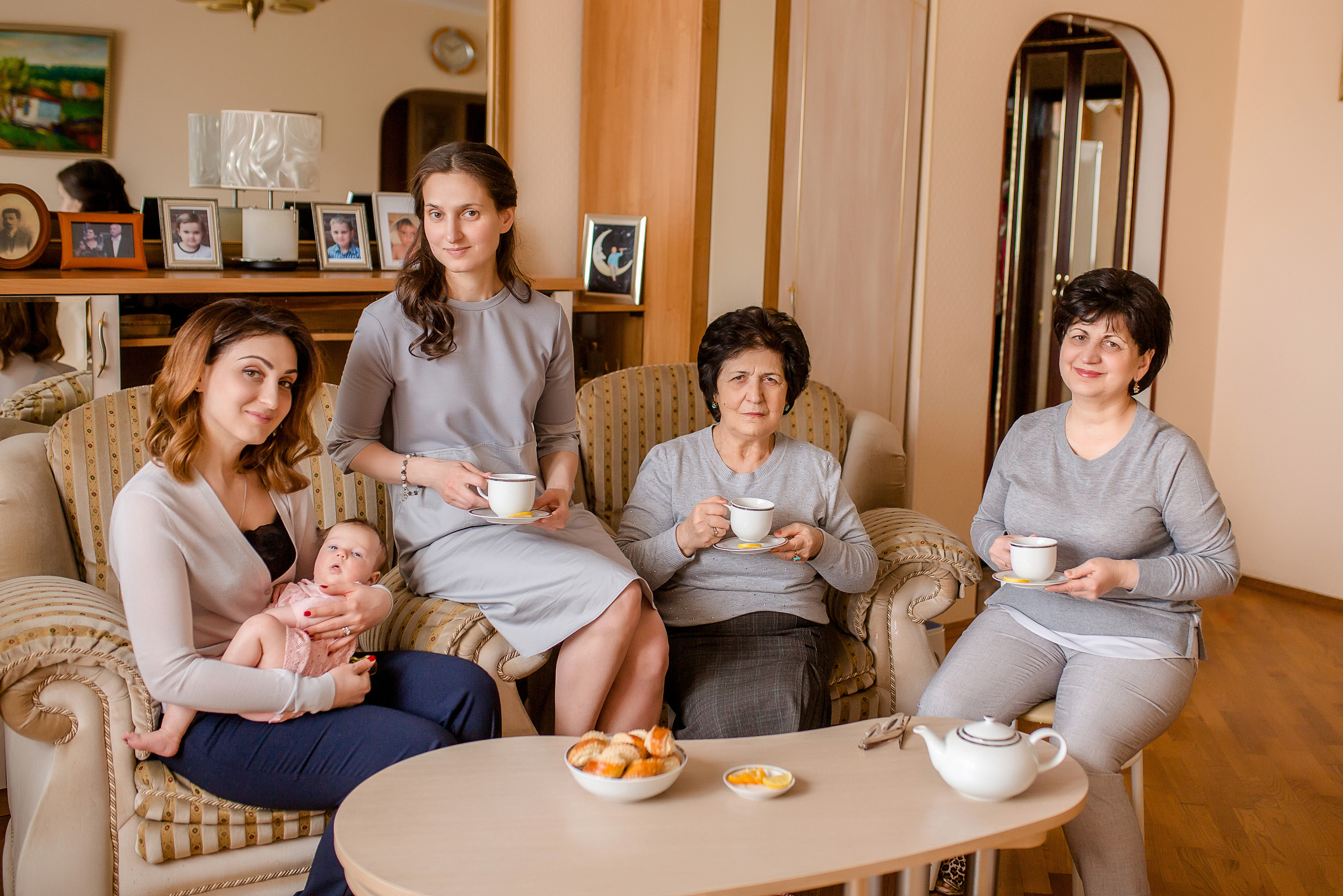 Домашние фотосессии. Семейный и детский фотограф в Москве Вера Ускова