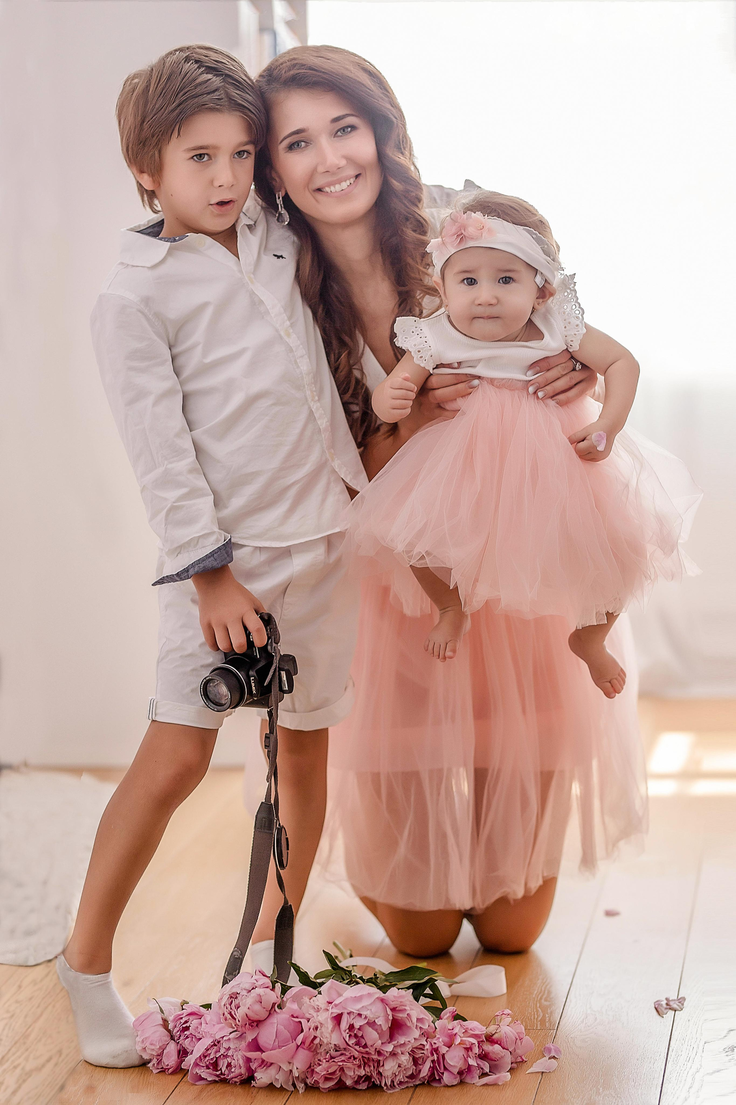 Домашние фотосессии. Семейный и детский фотограф в Москве Вера Ускова