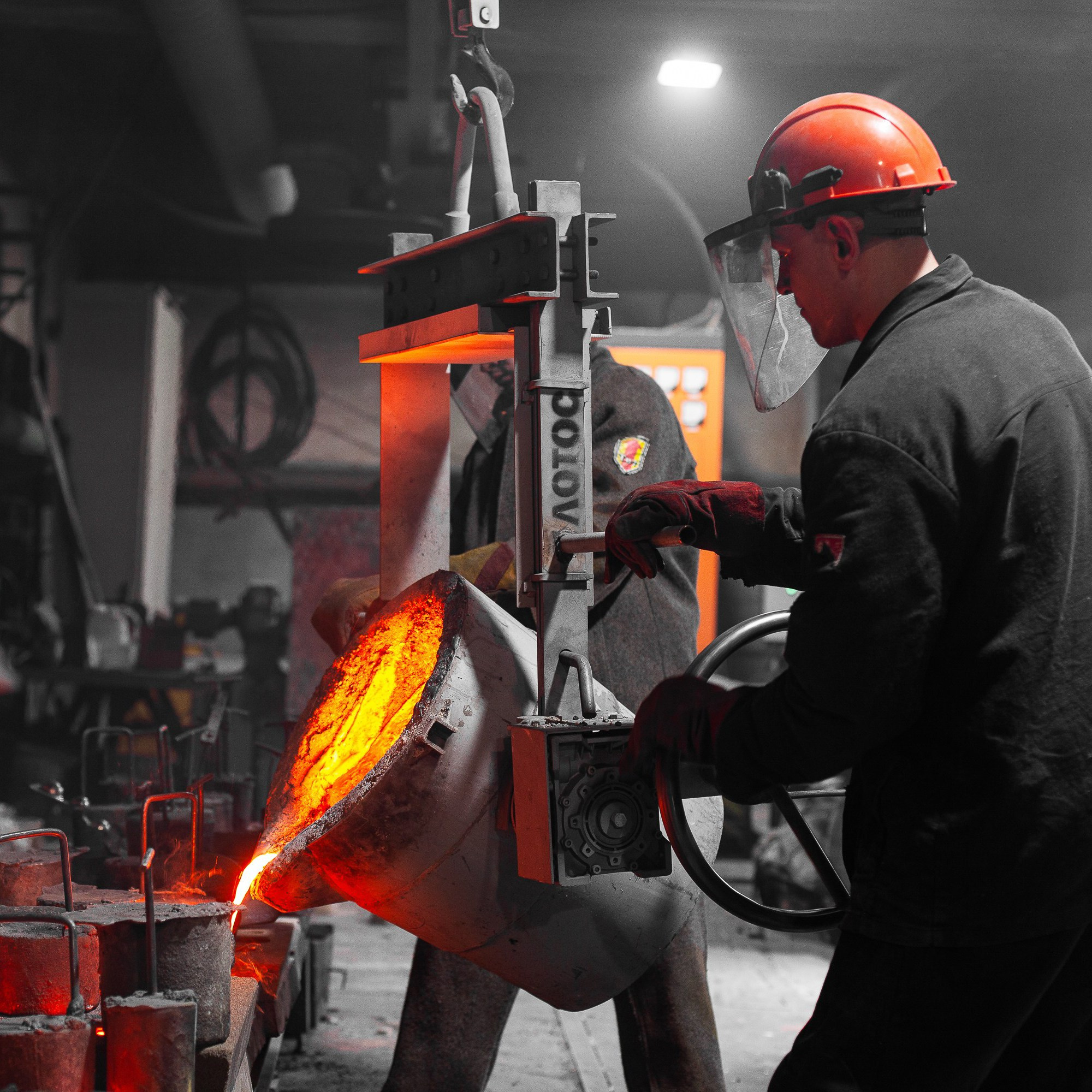 фотосъемка сталелитейное производство, промышленная съемка в Челябинске