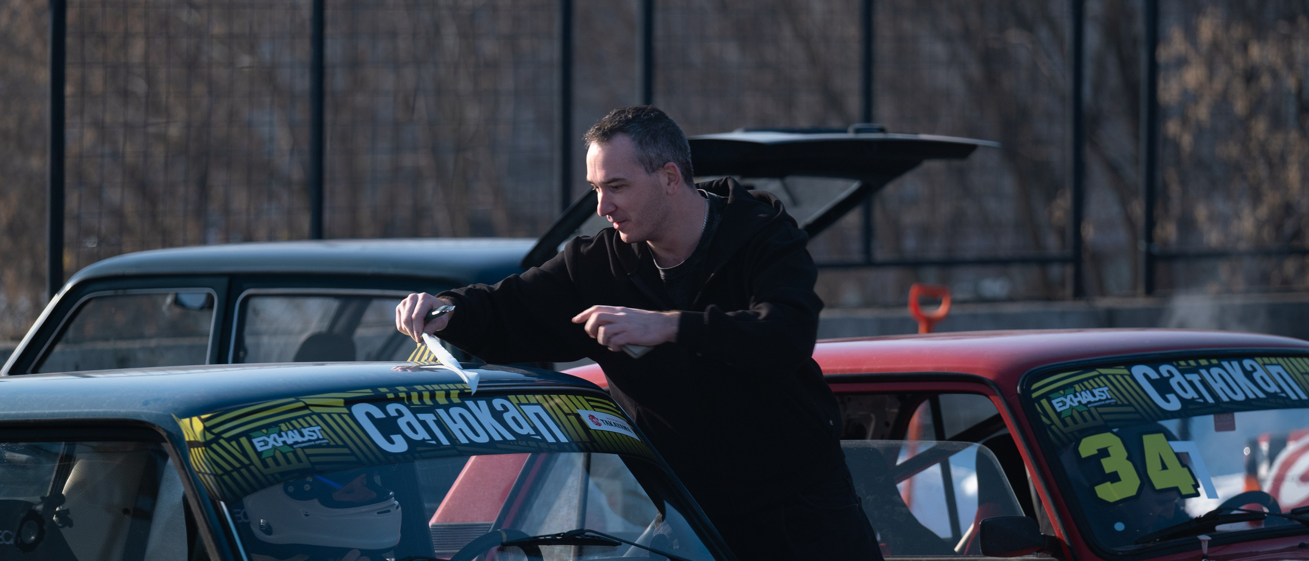 Спортивная автомобильная съемка. Malenkyia