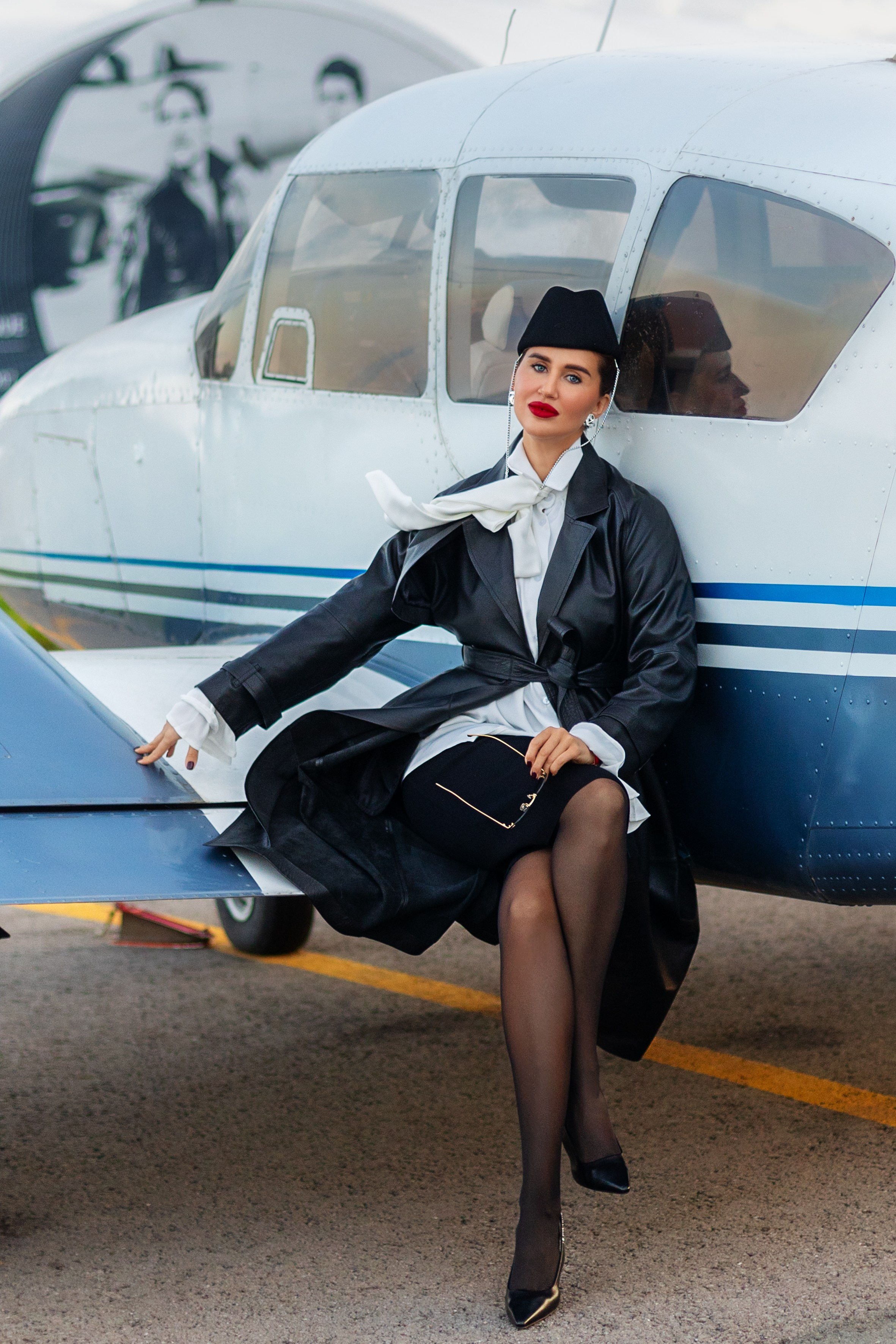 Проект на аэродроме. Ксения Харитонова — фотограф премиум уровня в Омске