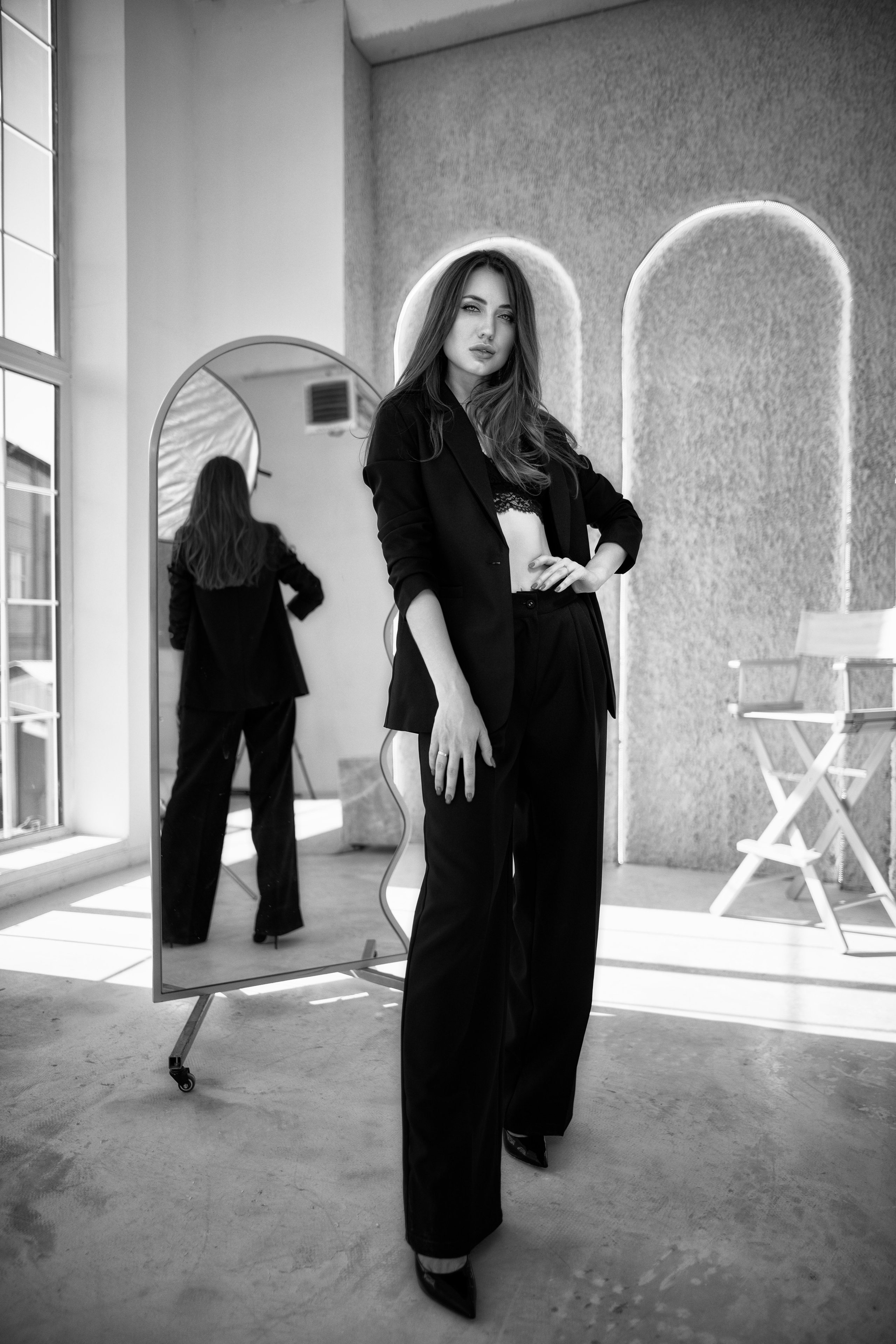 Съемка с Анастасией в интерьерной студии в формате для «себя»