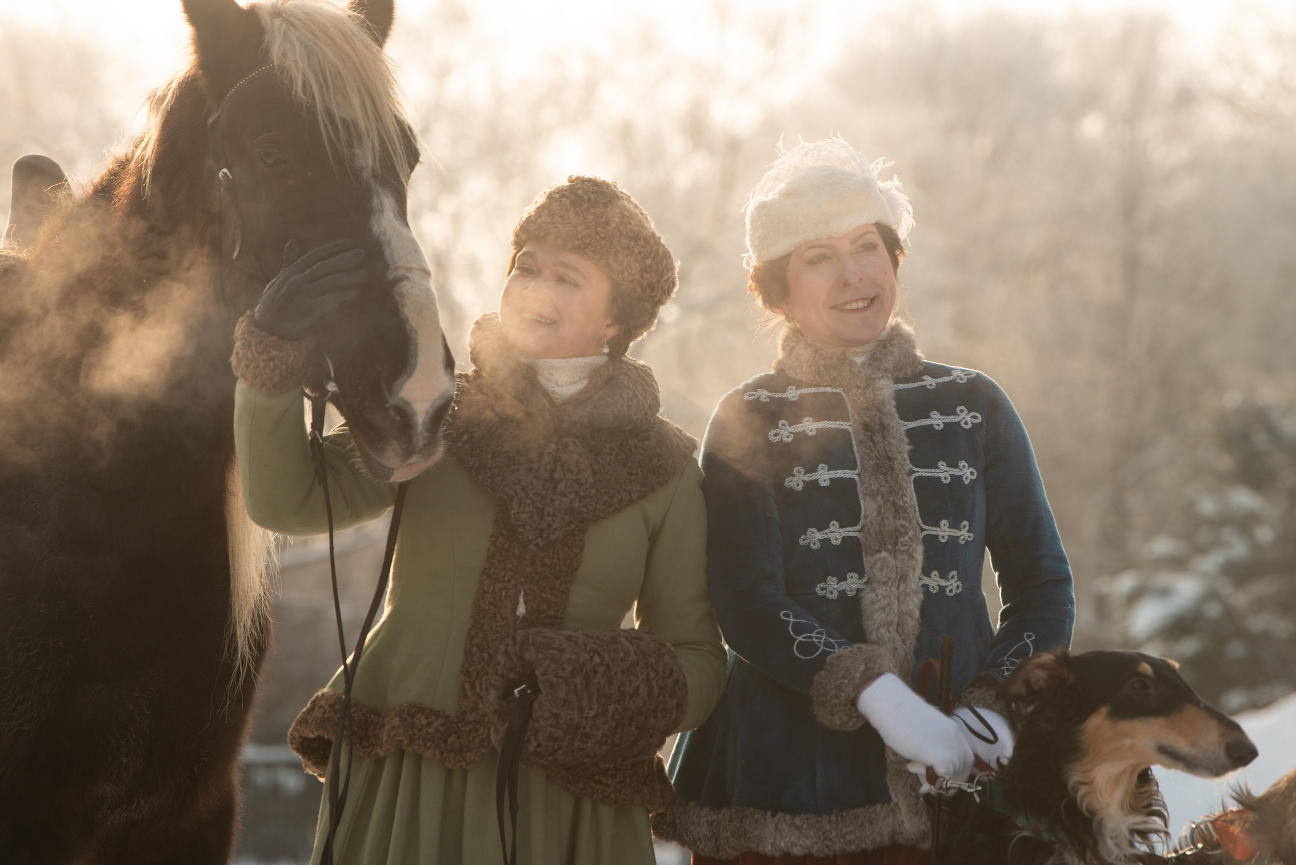 Псовая охота Аванпост. Конный фотограф в Саратове Юлия Иванова