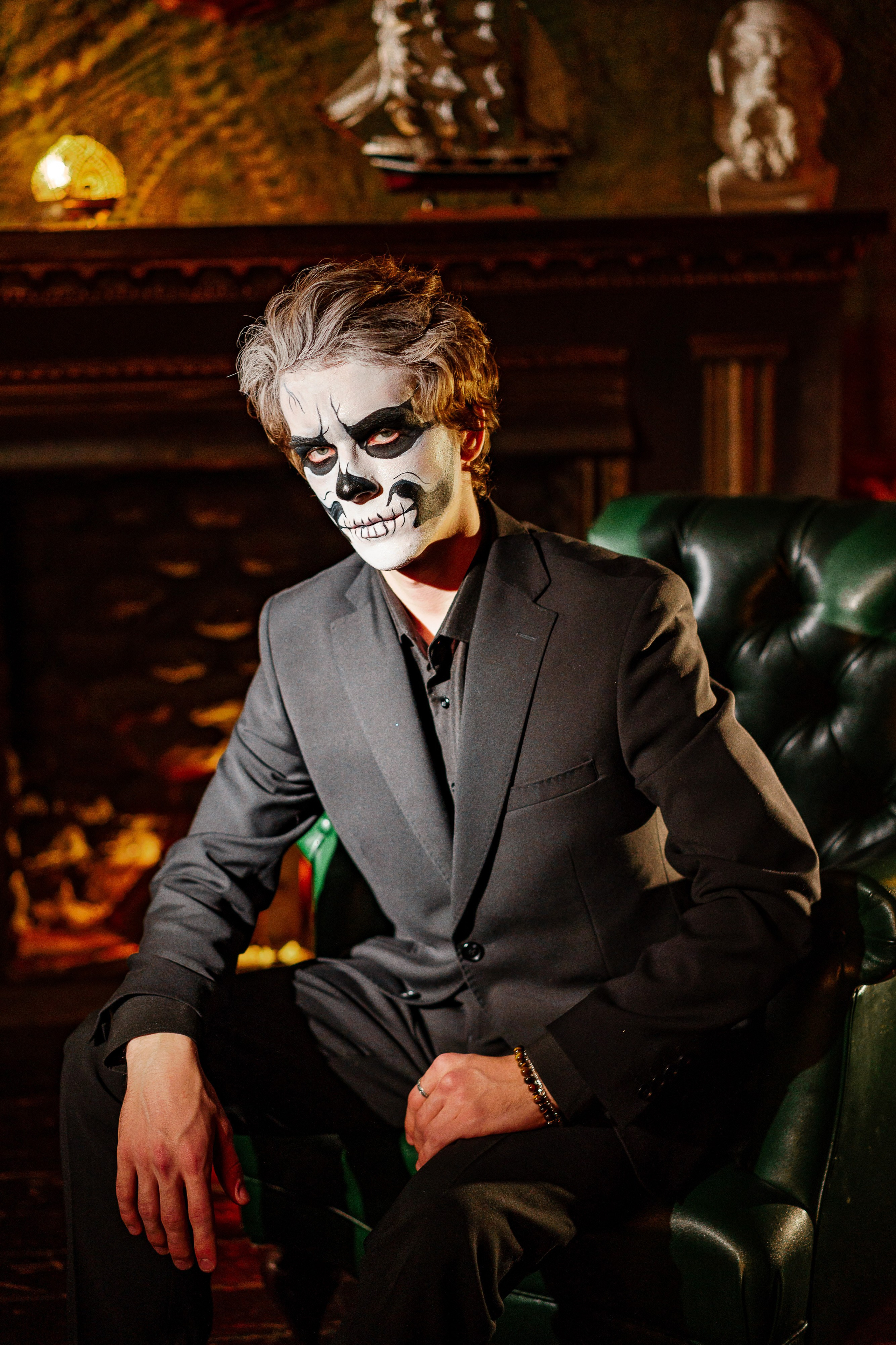 Лав стори фотосессия на Helloween в Москве