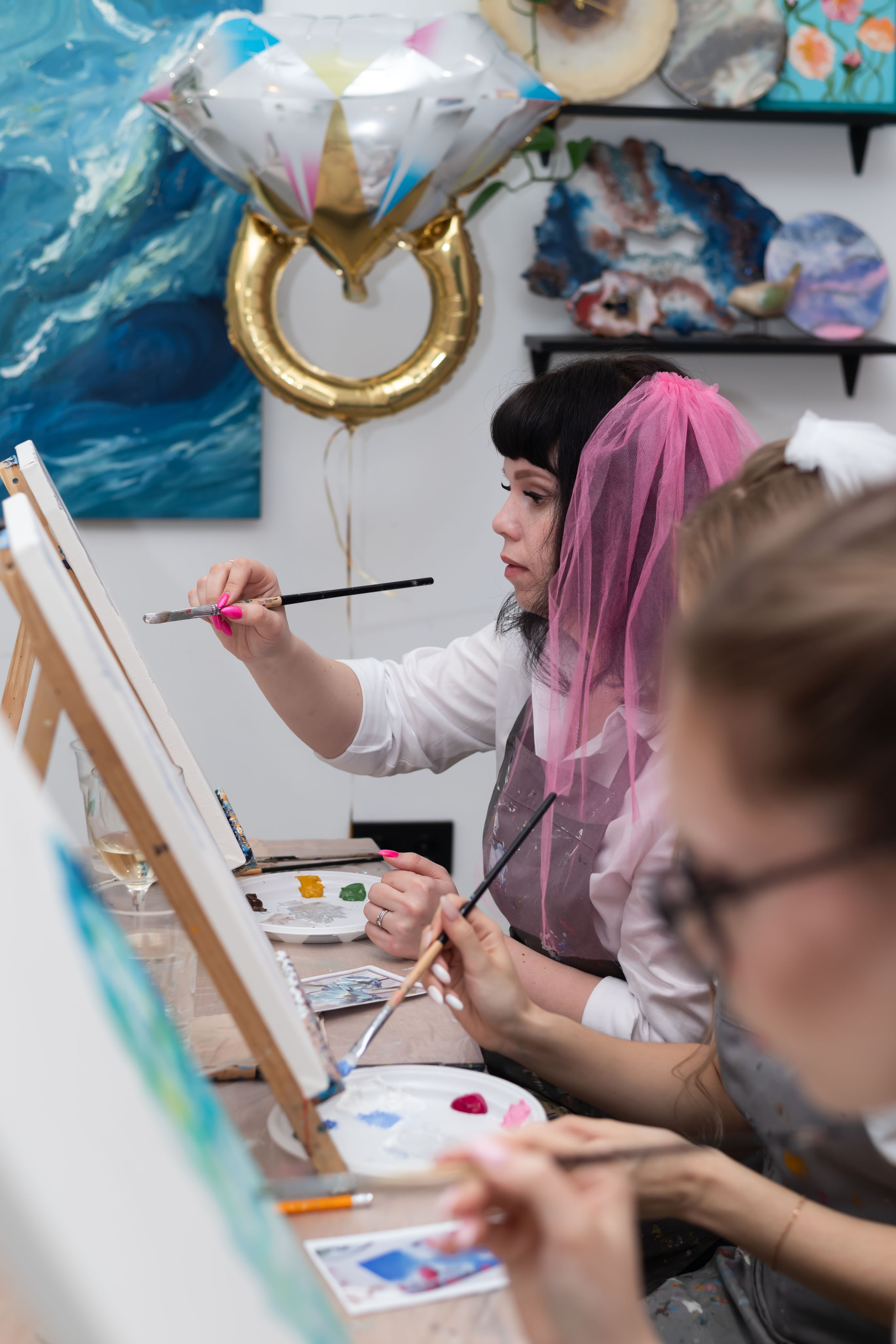 Красочный девичник. Event photographer from Moscow