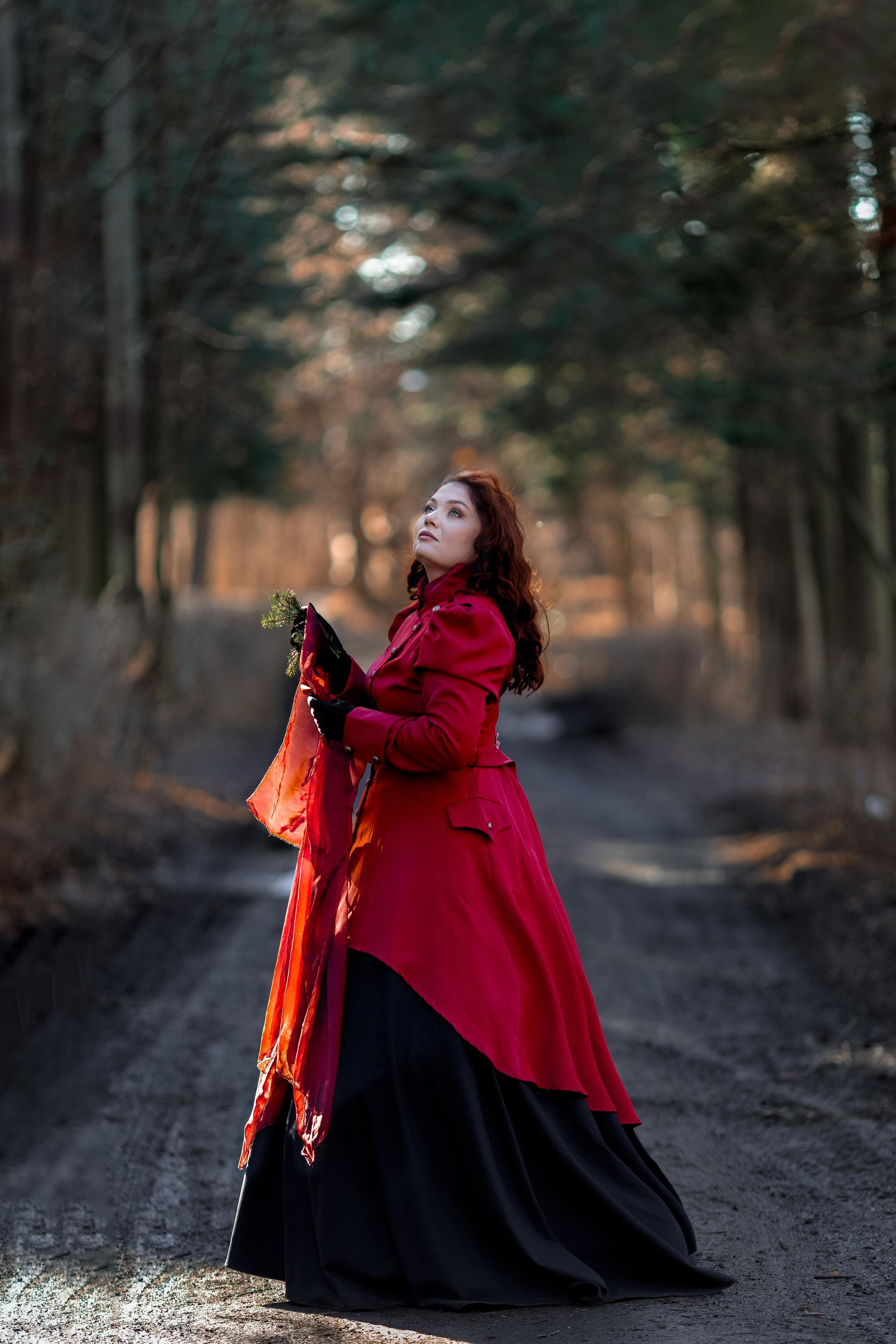 Женский портрет уличный. Семейный фотограф Москва и область Дербунова Елена