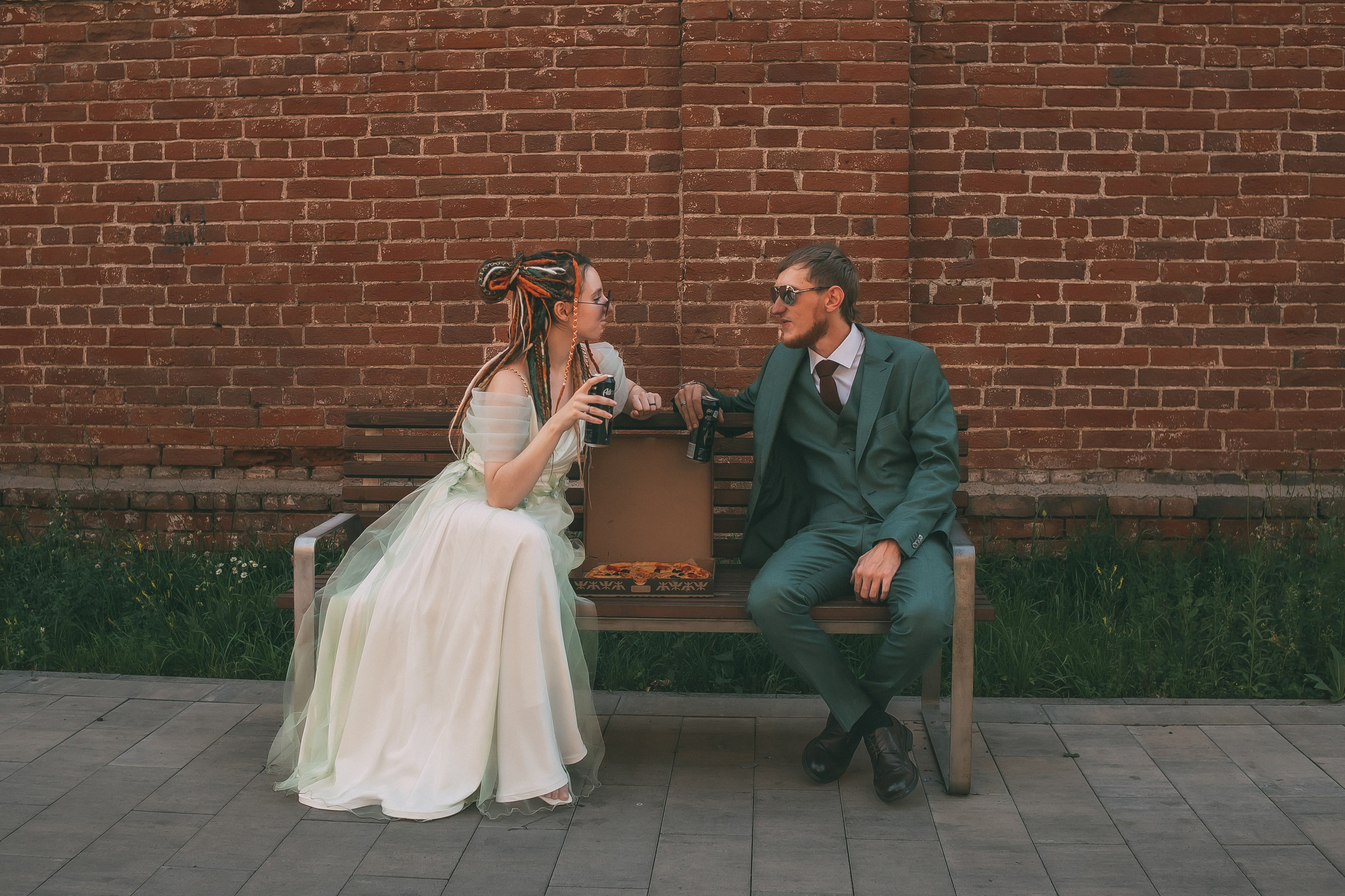 Хулиганская свадебная фотосессия. Фотограф Регина Крикунова г. Красноярск