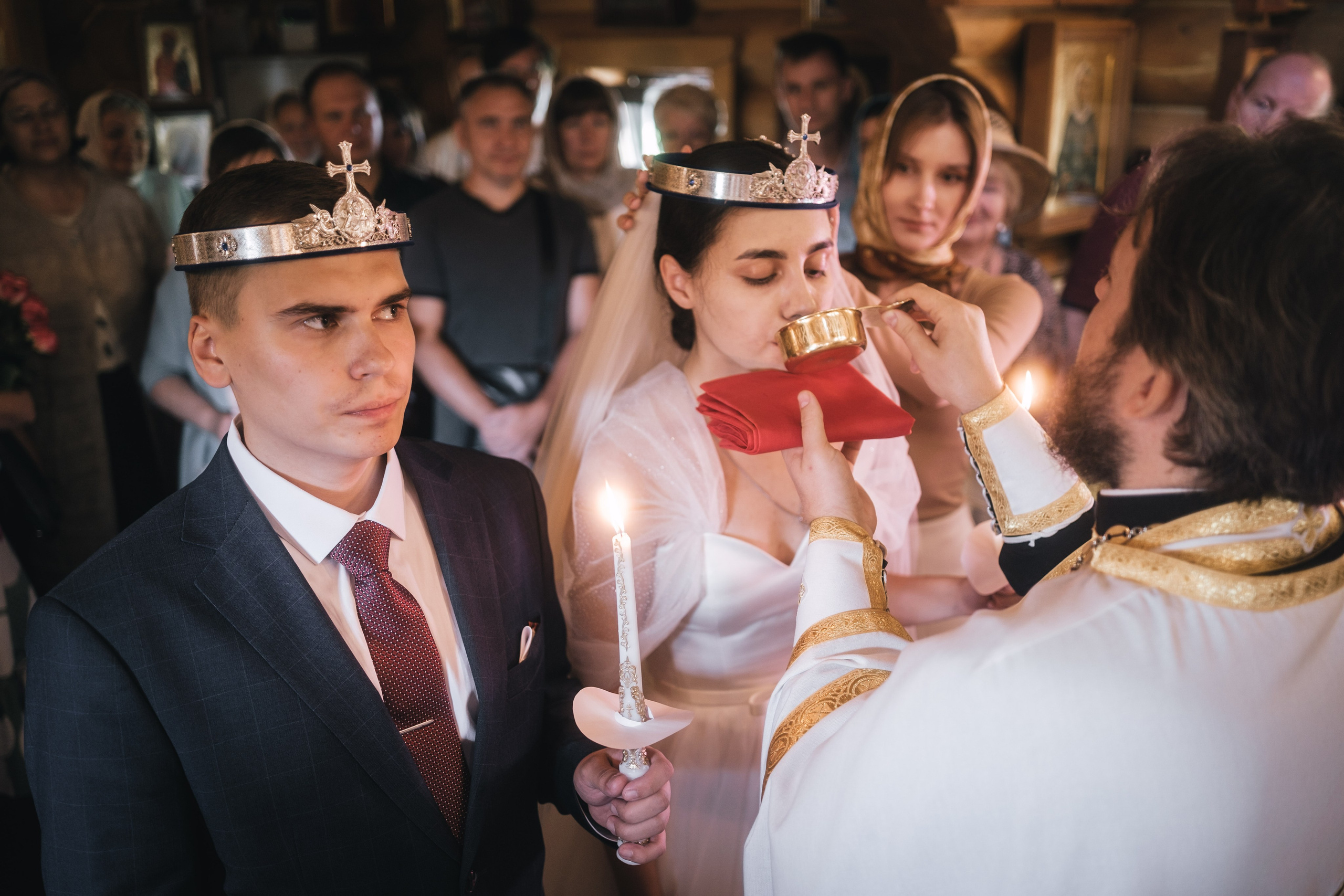 Венчание Кирилла и Дарьи. Фотограф в Москве Максим Скоробогатов