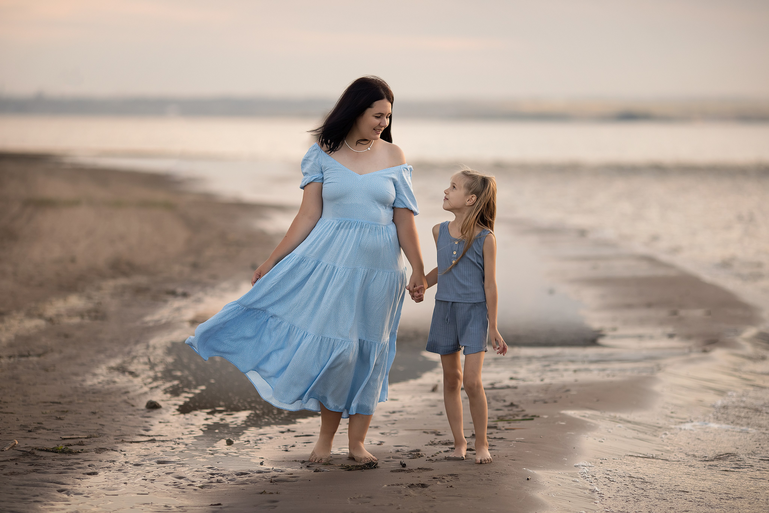 Босиком в закат. Семейный и детский фотограф в Саратове Полина Коткина