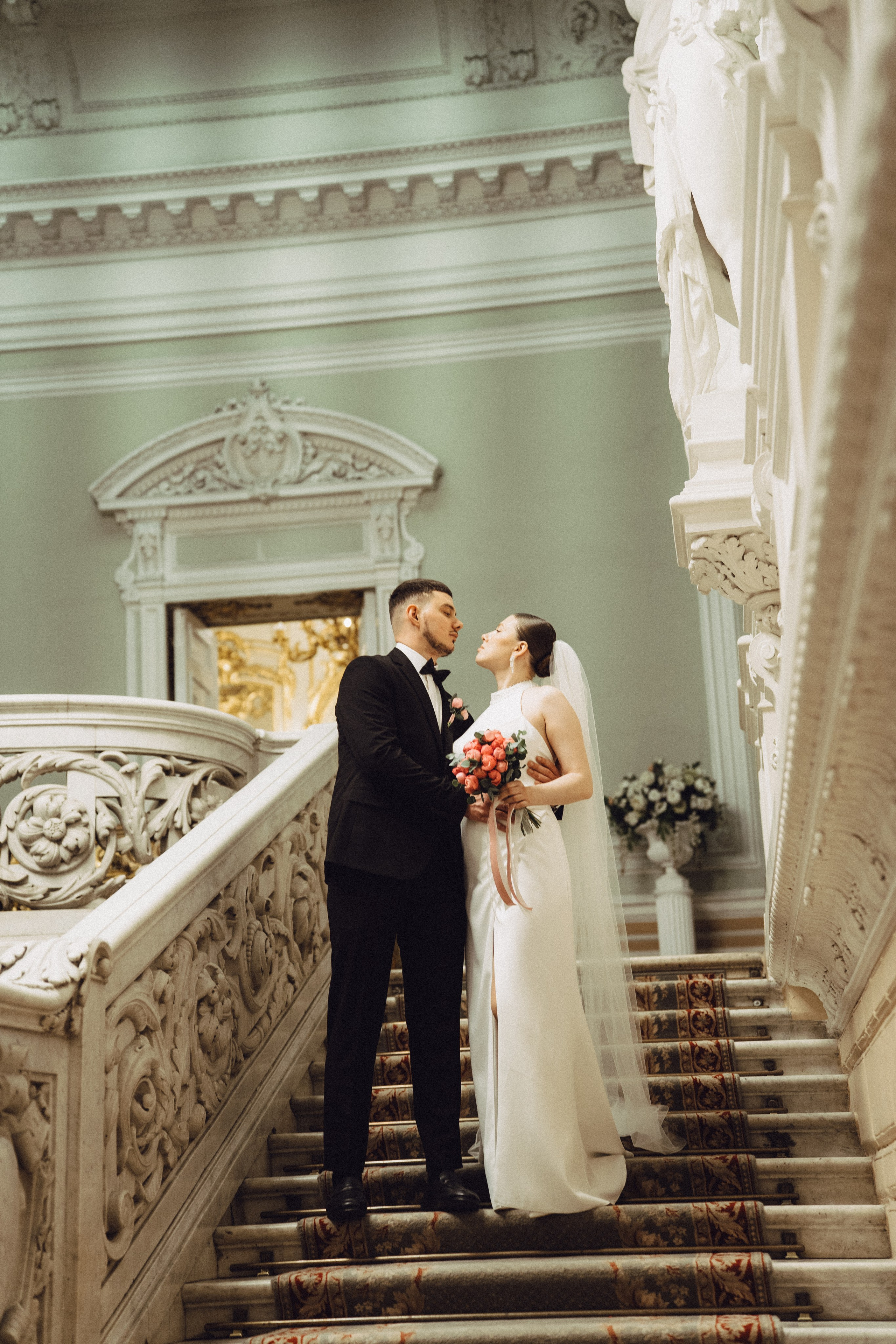 СВАДЕБНАЯ СЬЕМКА В ПЕВОМ ДВОРЦЕ БРАКОСОЧЕТАНИЯ. Профессиональный фотограф, Санкт-Петербург — Виктория Богомолова