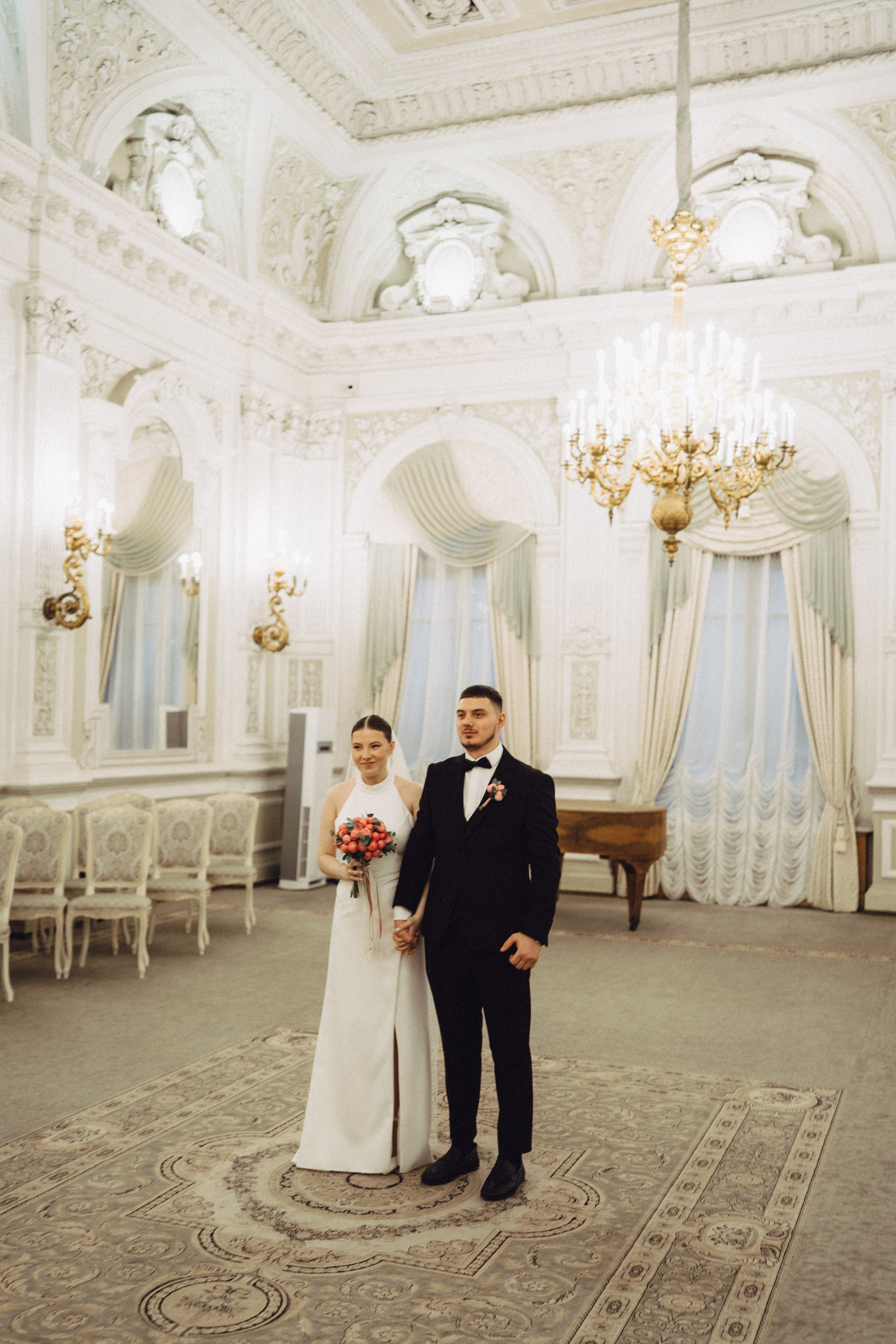 СВАДЕБНАЯ СЬЕМКА В ПЕВОМ ДВОРЦЕ БРАКОСОЧЕТАНИЯ. Профессиональный фотограф, Санкт-Петербург — Виктория Богомолова