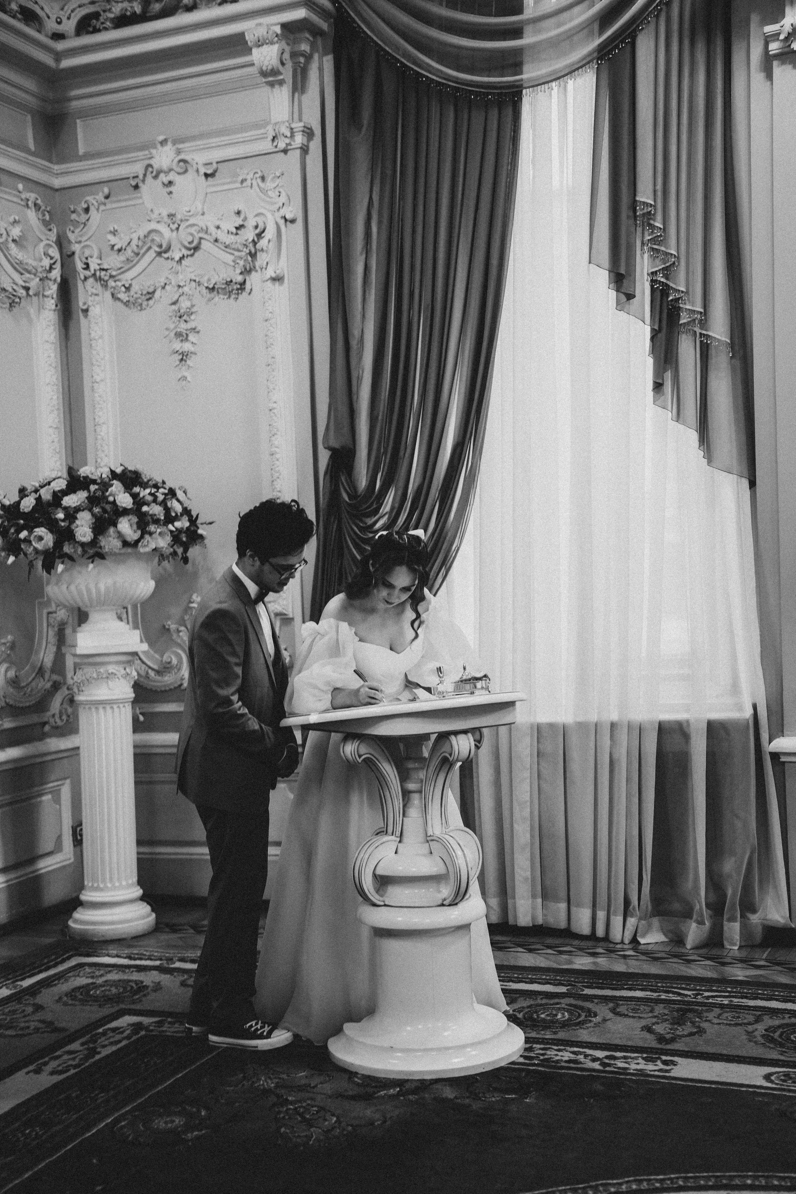 СВАДЕБНАЯ ВО ВТОРОМ ДВОРЦЕ И ПРОГУЛКА В ТАВРИЧЕСКОМ САДУ ЧБ. Профессиональный фотограф, Санкт-Петербург — Виктория Богомолова