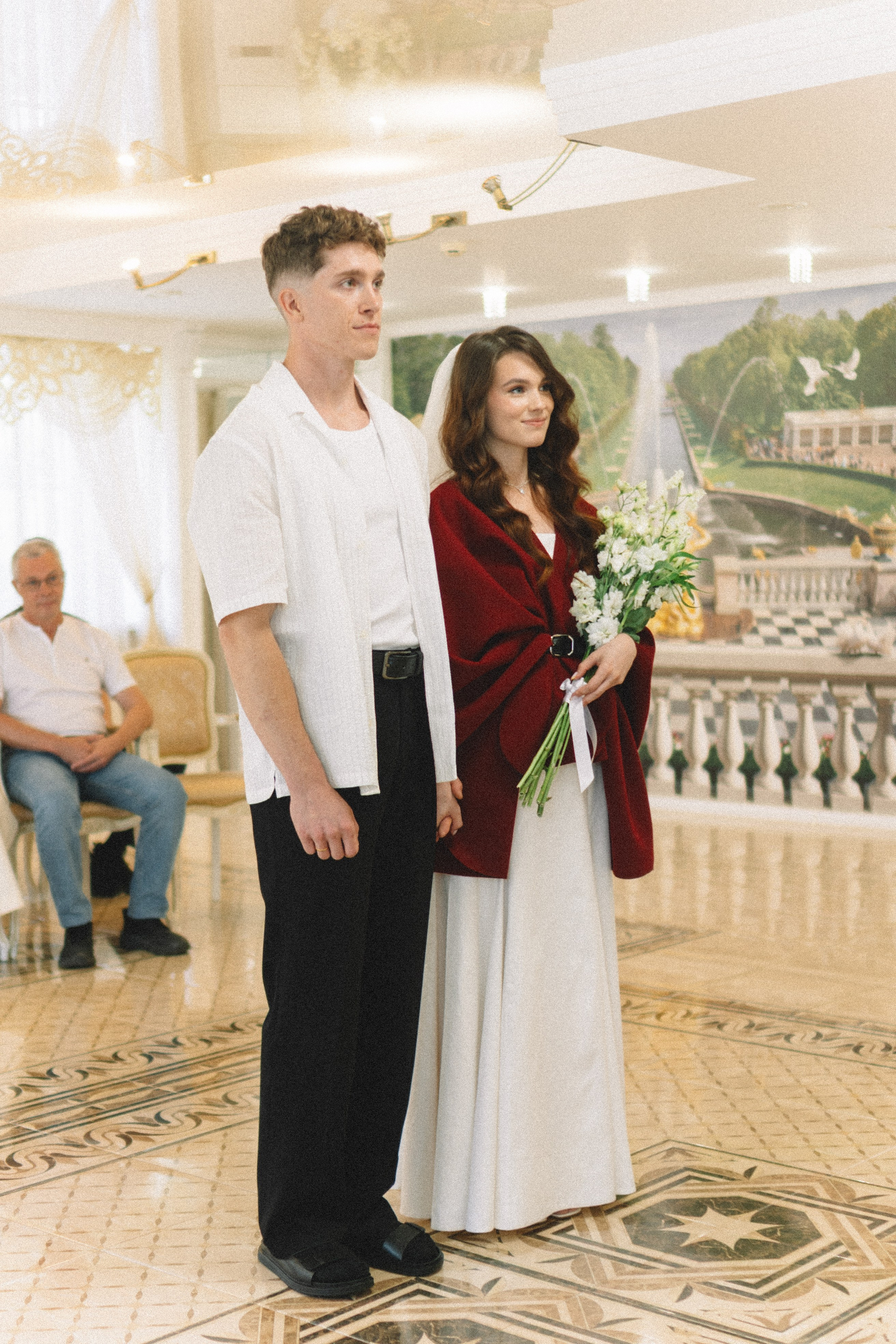 СВАДЕБНАЯ СЬЕМКА В ПЕТЕРГОФЕ И СЬЕМКА РЕПОРТАЖА В ЗАГСЕ ПЕТЕРГОФА. Профессиональный фотограф, Санкт-Петербург — Виктория Богомолова