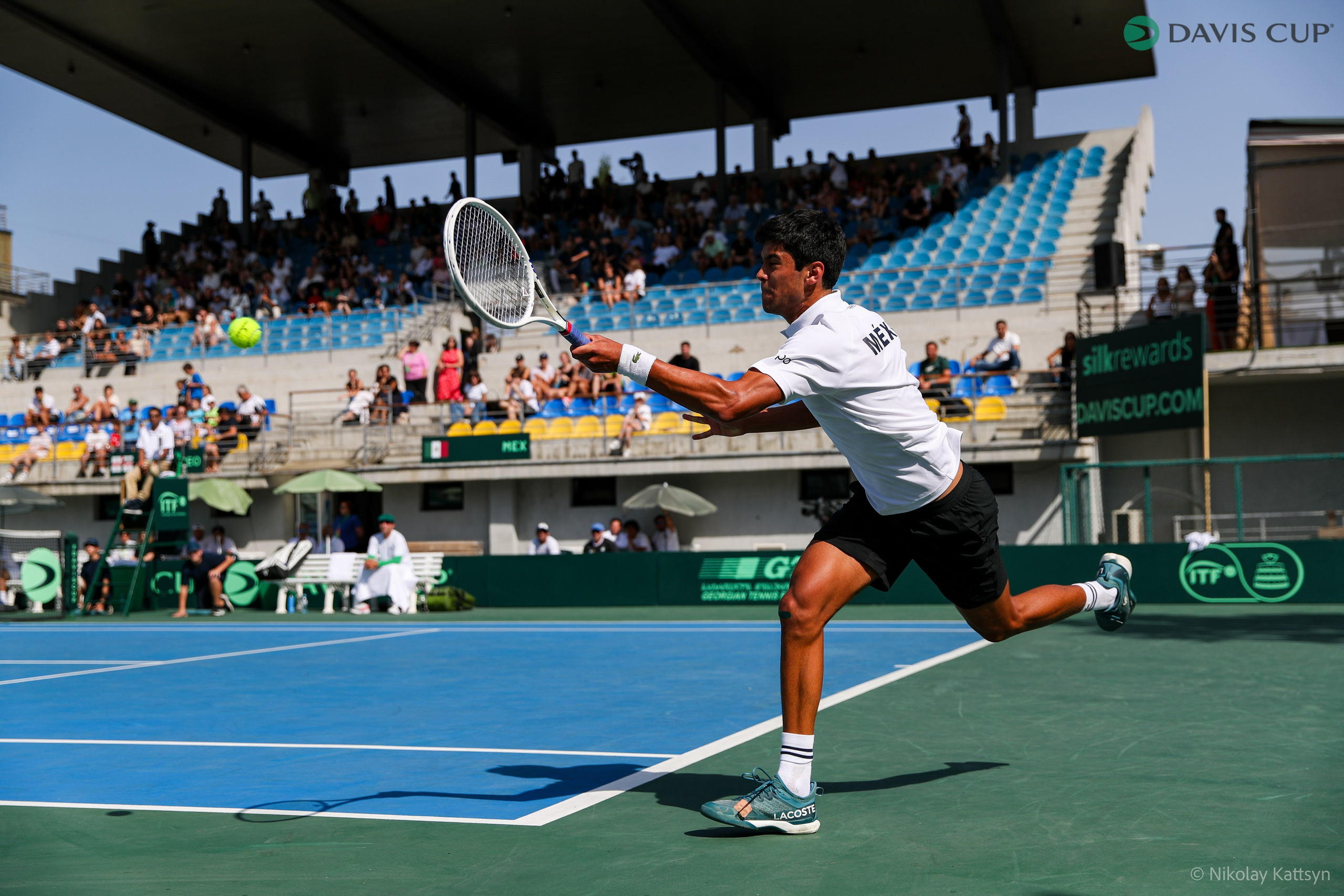 Davis Cup 2024 World Group II, Georgia- Mexico, Tbilisi 14-15 09 2024. Фотограф в Москве портреты | репортажи | спорт
