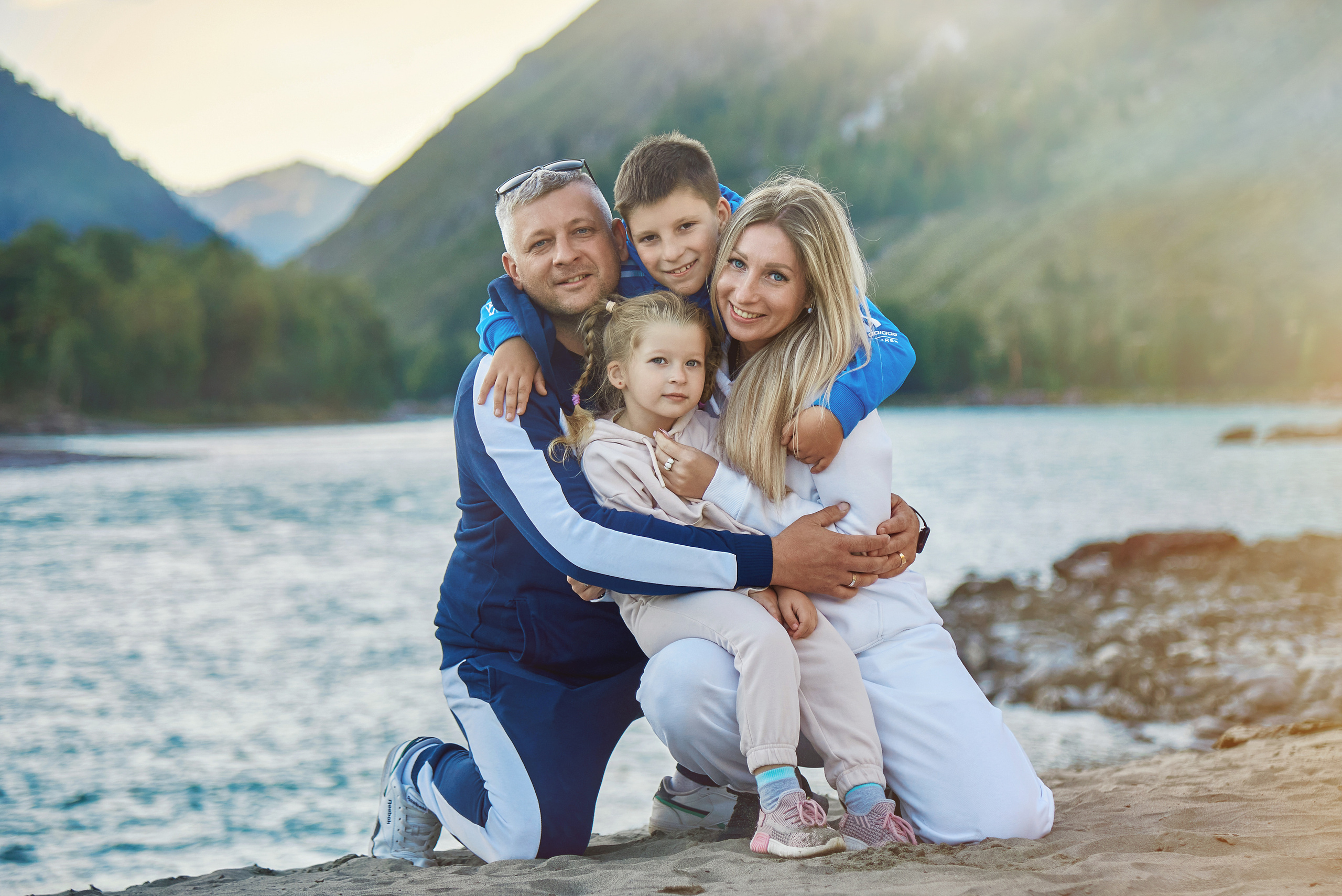 Евгения и семья. Фотограф Опыт Качество Скорость Горный Алтай Барнаул