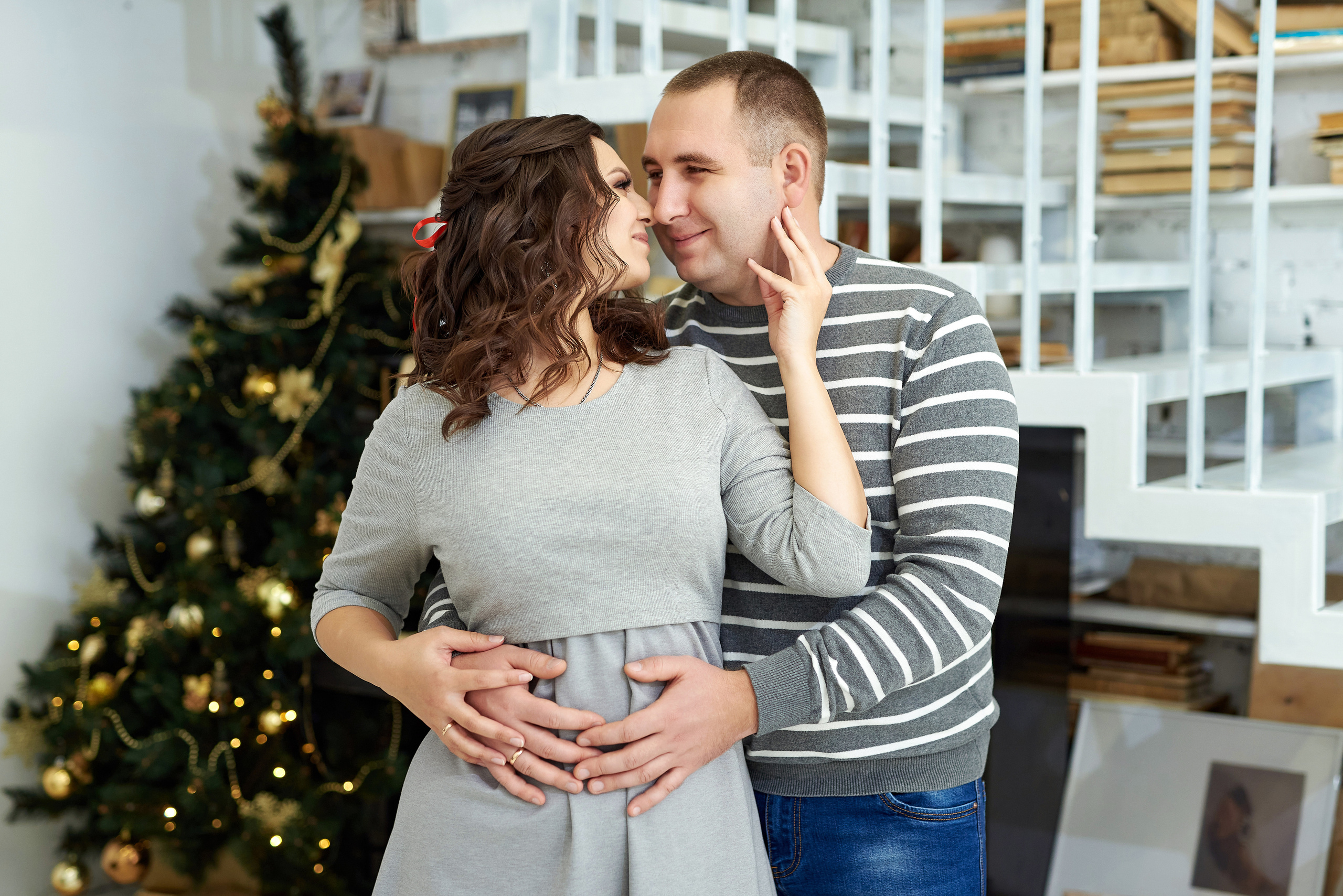 Яна и семья. Новый год. Фотограф Опыт Качество Скорость Горный Алтай Барнаул
