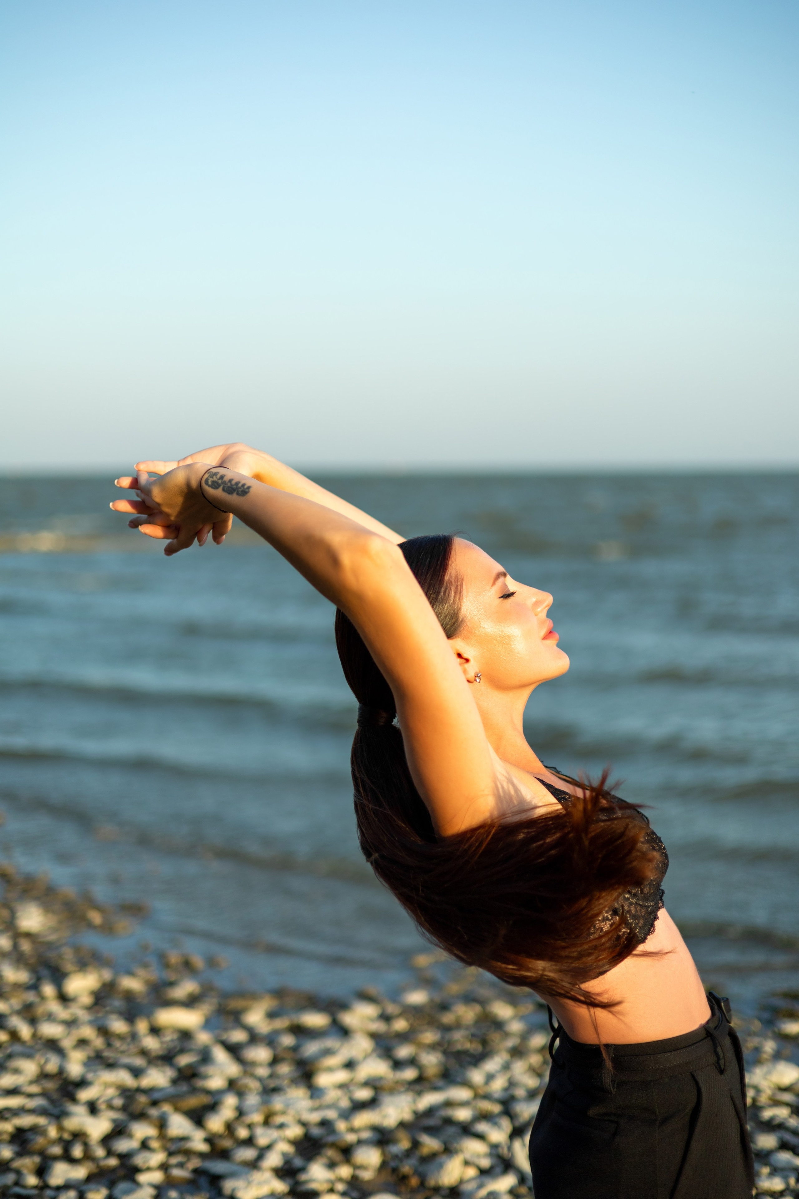 Съемки на улице. Анна Злищева