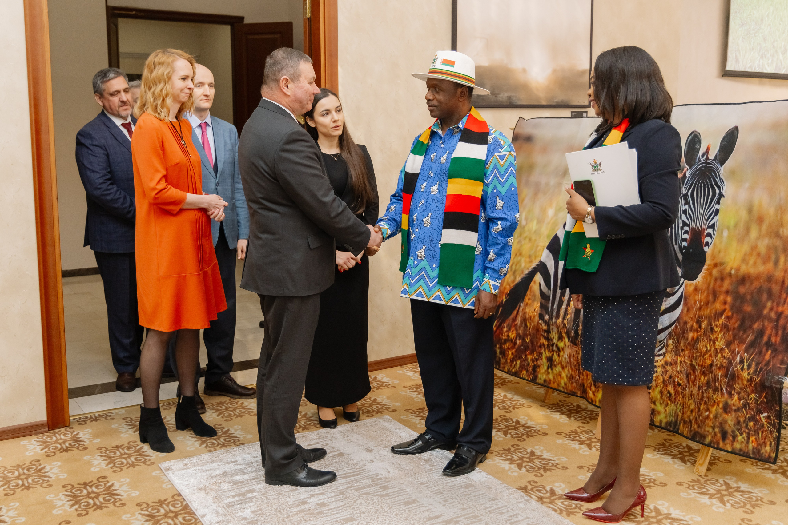 Фотосъемка делегации Посольства Зимбабве в Минске. Свадебный фотограф в Минске/Беларуси Сергей Спиридонов