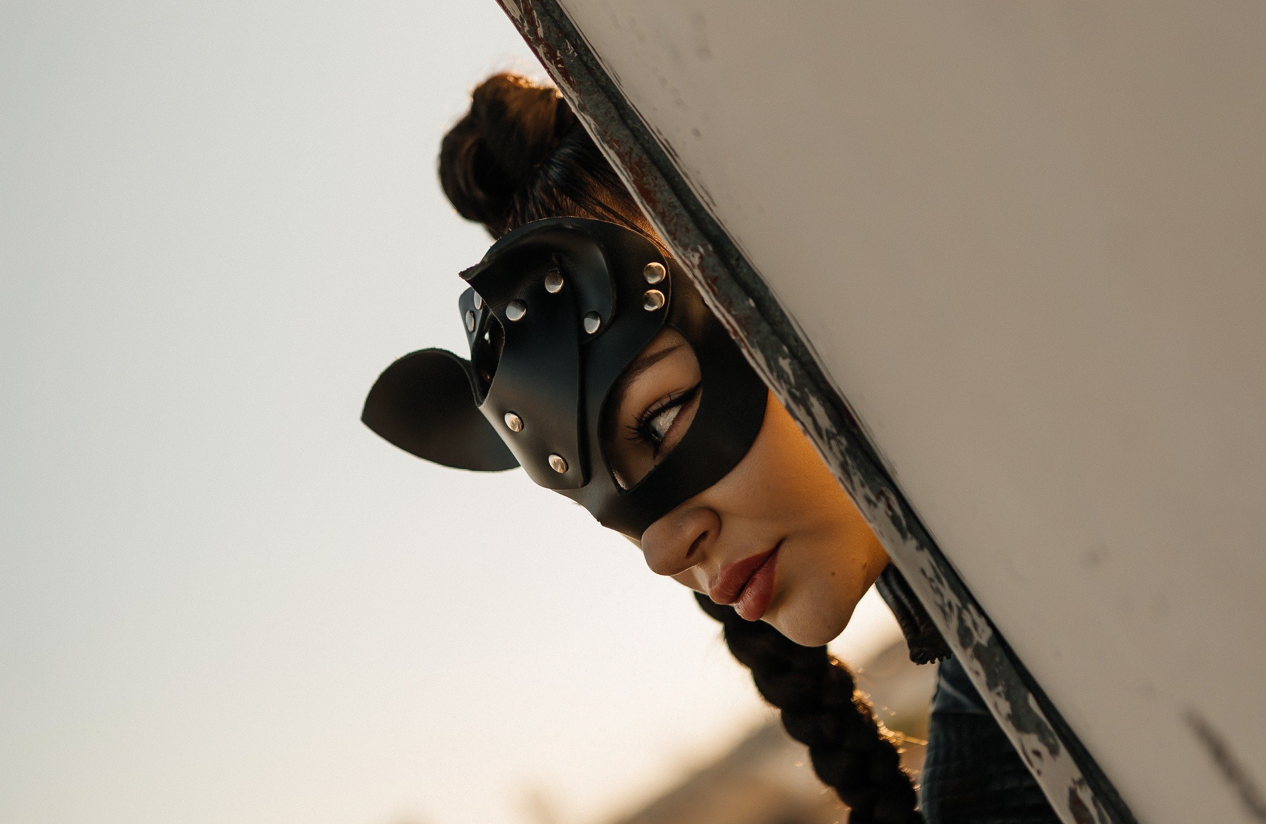 Девушка-кошка в Питере. Репортажный и свадебный фотограф в Санкт-Петербурге Романов Вадим