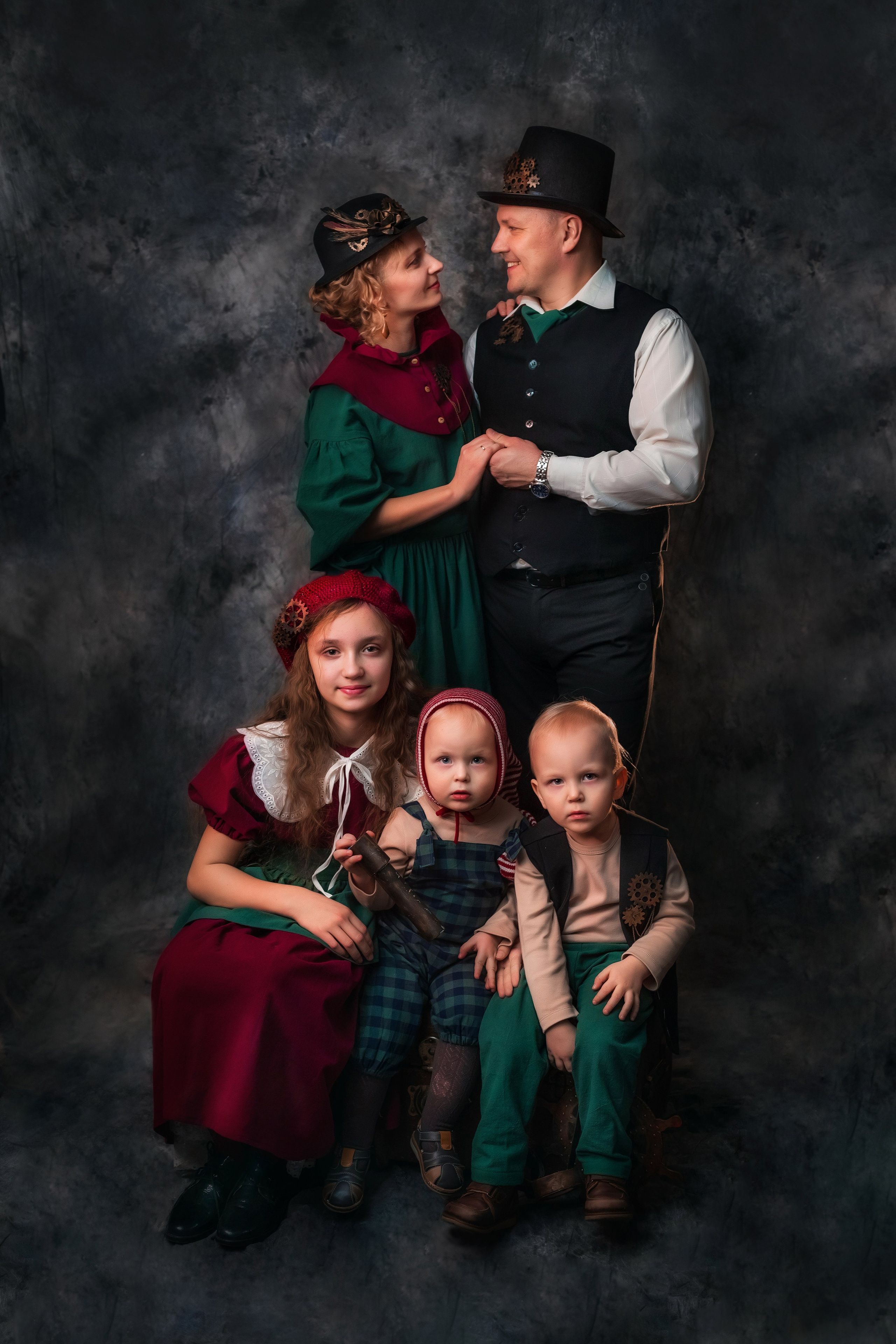 В стиле стимпанк. Тематическая фотосессия. Семейный и детский фотограф в Екатеринбурге Оксана Пипкина