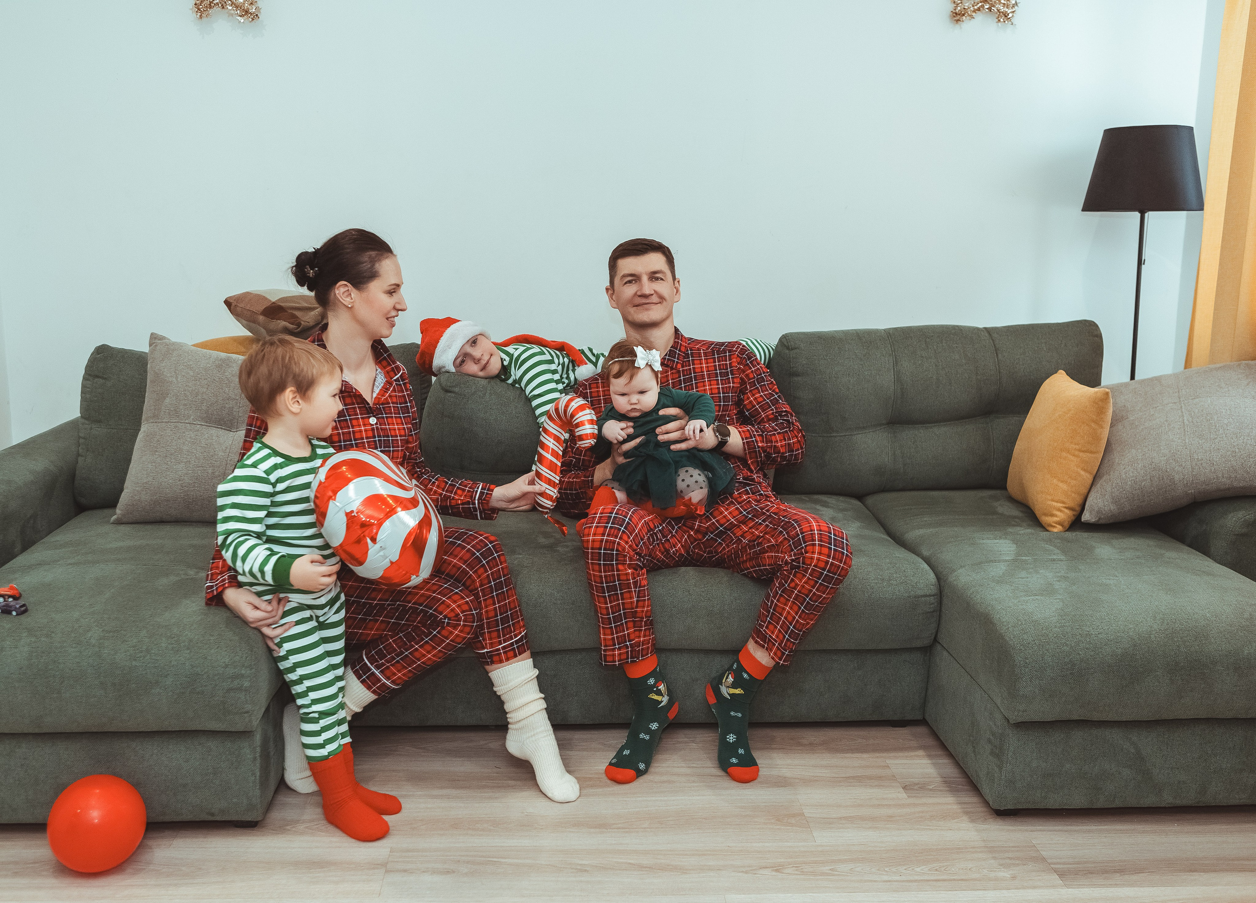 Новый год в кругу семьи (домашняя съемка). Вера Соколова фотограф Воронеж