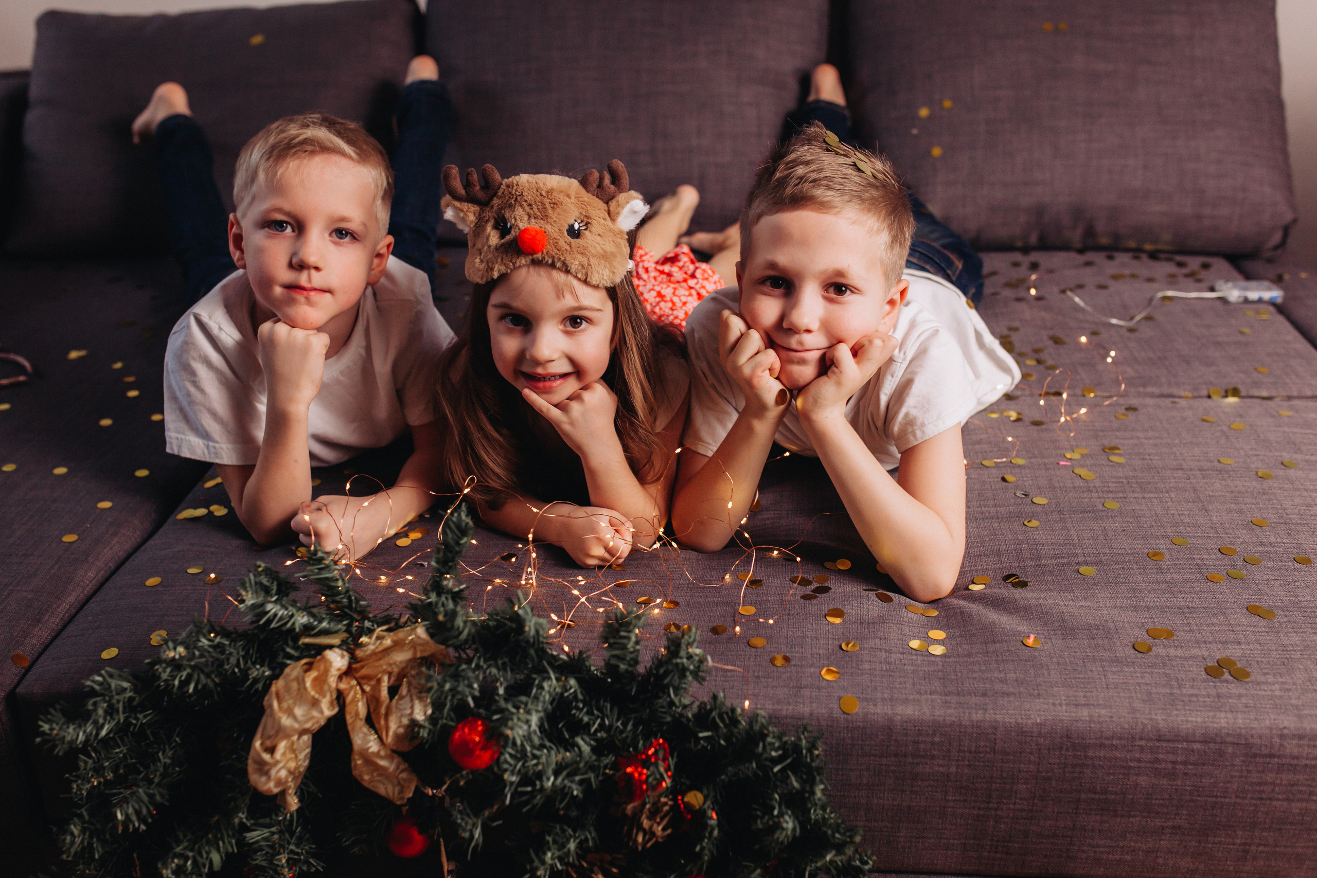 Новый год Златочка. Фотограф новорожденных Москва, Домодедово