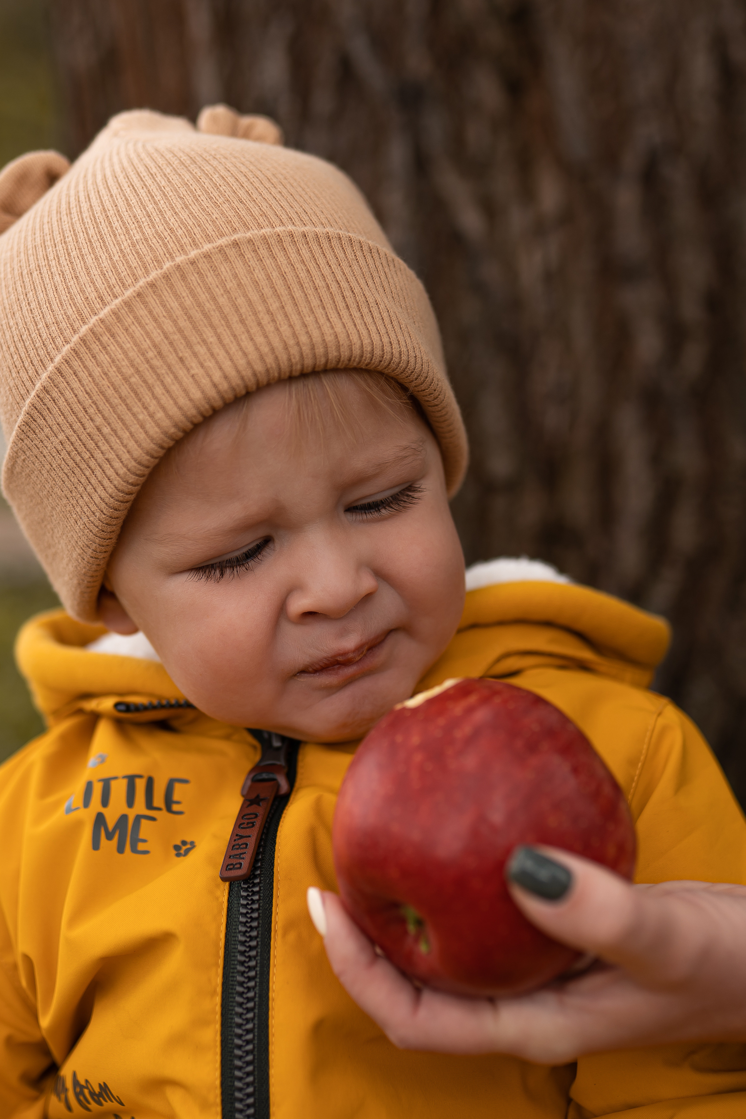 Осенняя прогулка Мишеньке 2 года. Фотограф новорожденных Москва, Домодедово