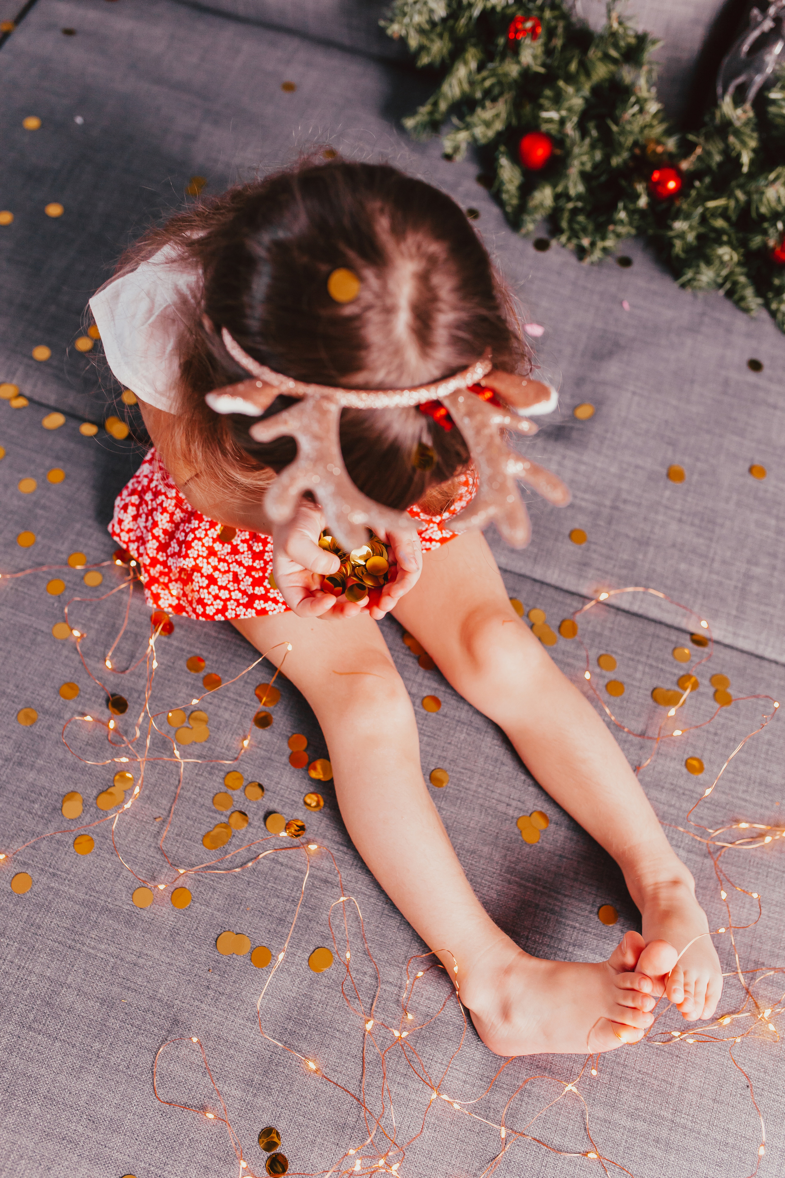 Новый год Златочка. Фотограф новорожденных Москва, Домодедово