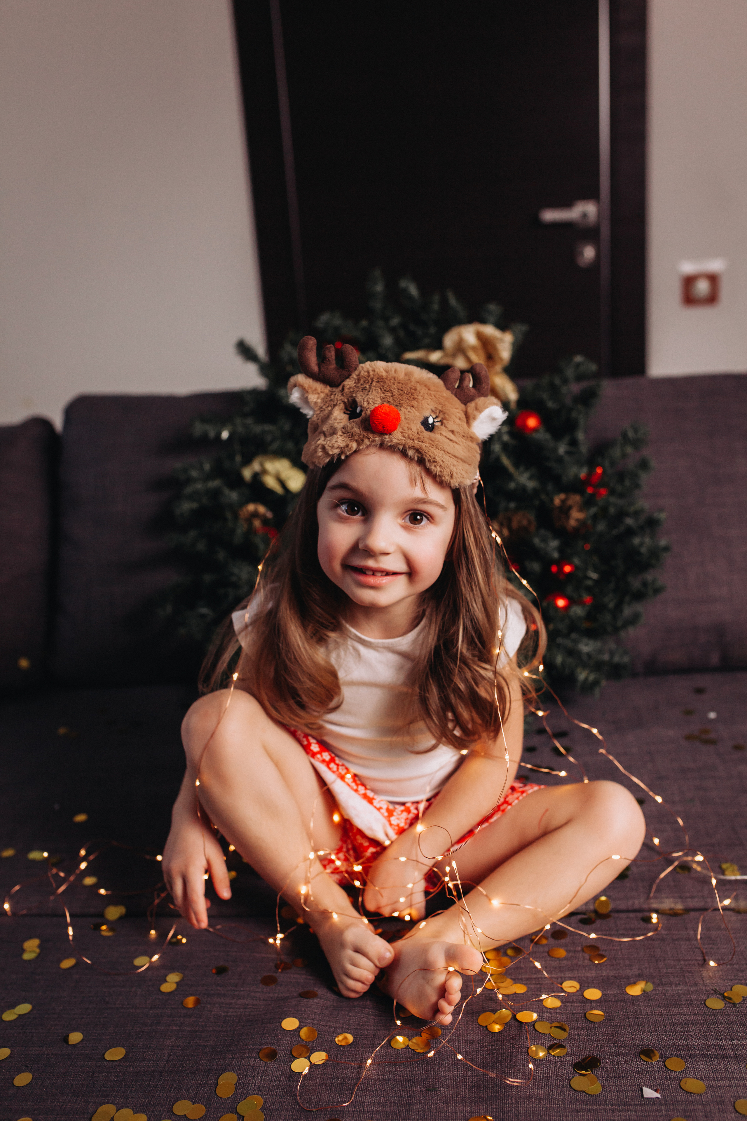 Новый год Златочка. Фотограф новорожденных Москва, Домодедово