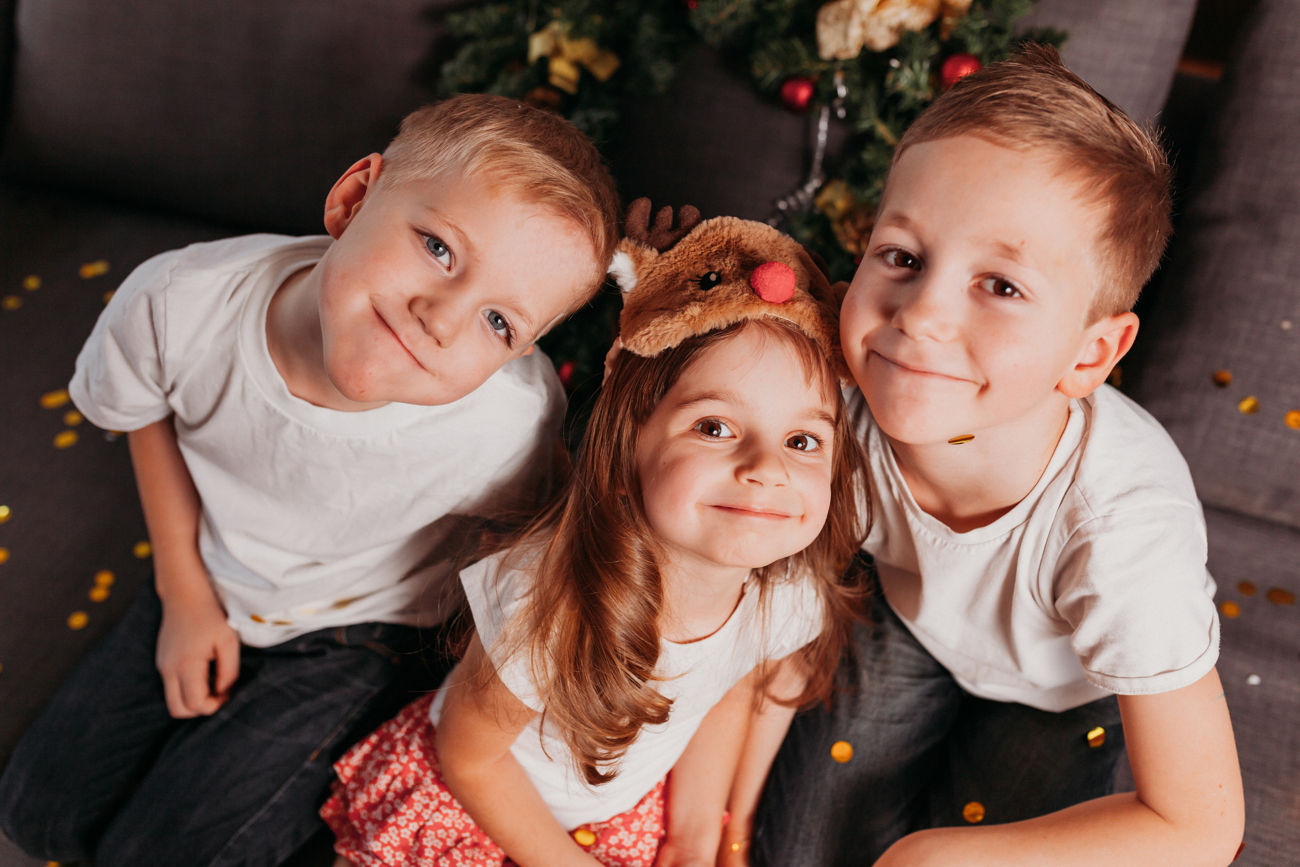 Новый год Златочка. Фотограф новорожденных Москва, Домодедово