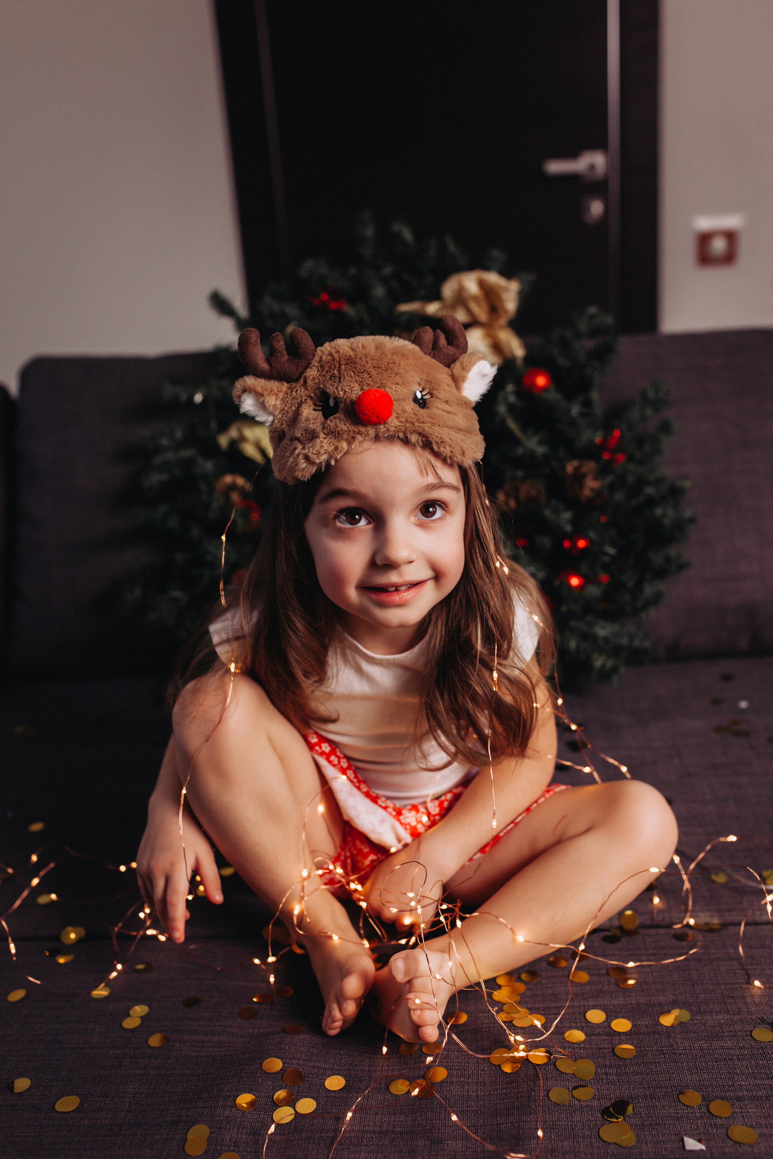 Новый год Златочка. Фотограф новорожденных Москва, Домодедово