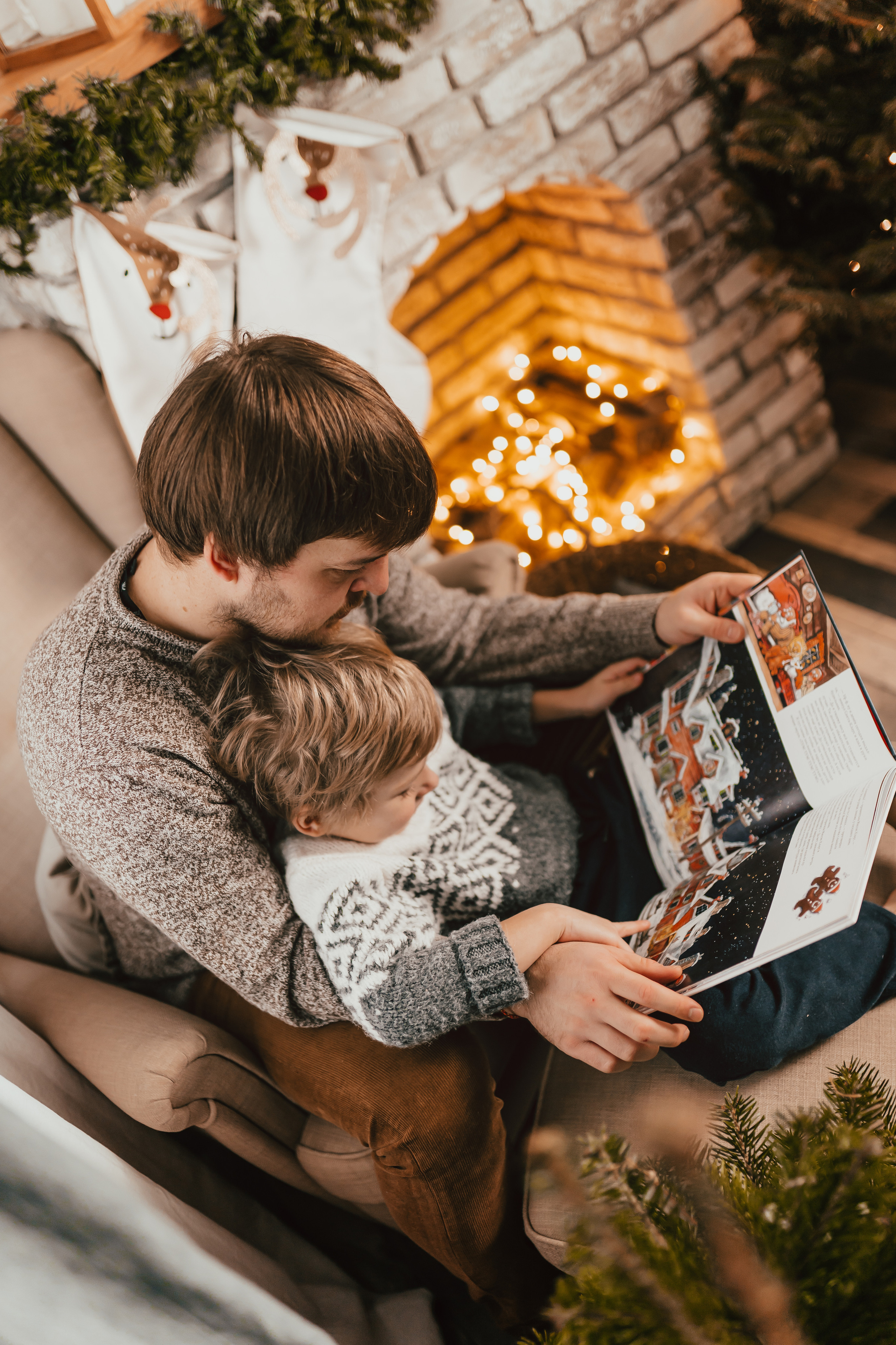 Новый год Аксинья Ваня Даша Никита. Фотограф новорожденных Москва, Домодедово