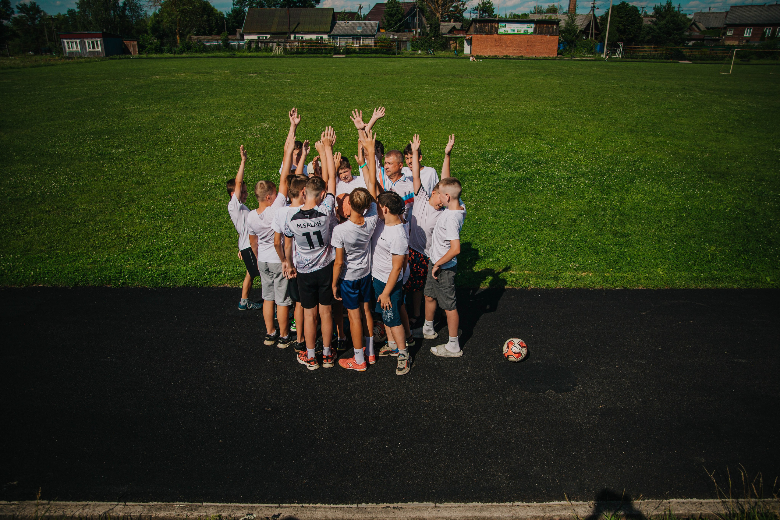 Фотосессия футбольной команды Медведи. Фотограф Дарья Маташкова